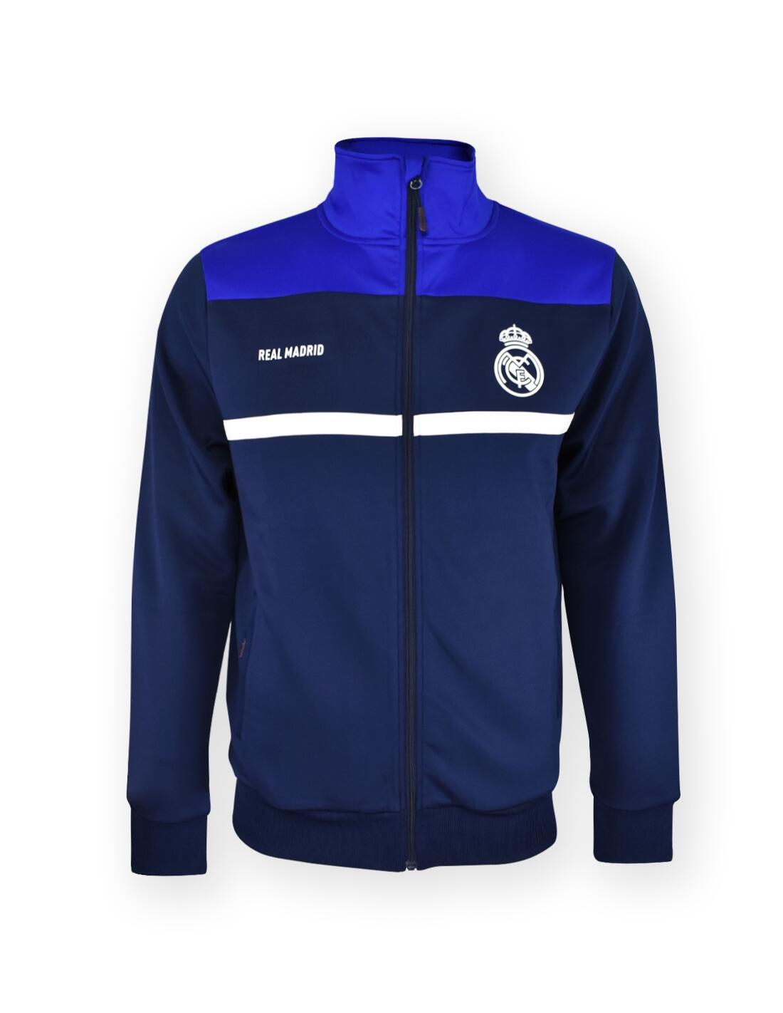 Maglione con zip blu scuro del Real Madrid - junior