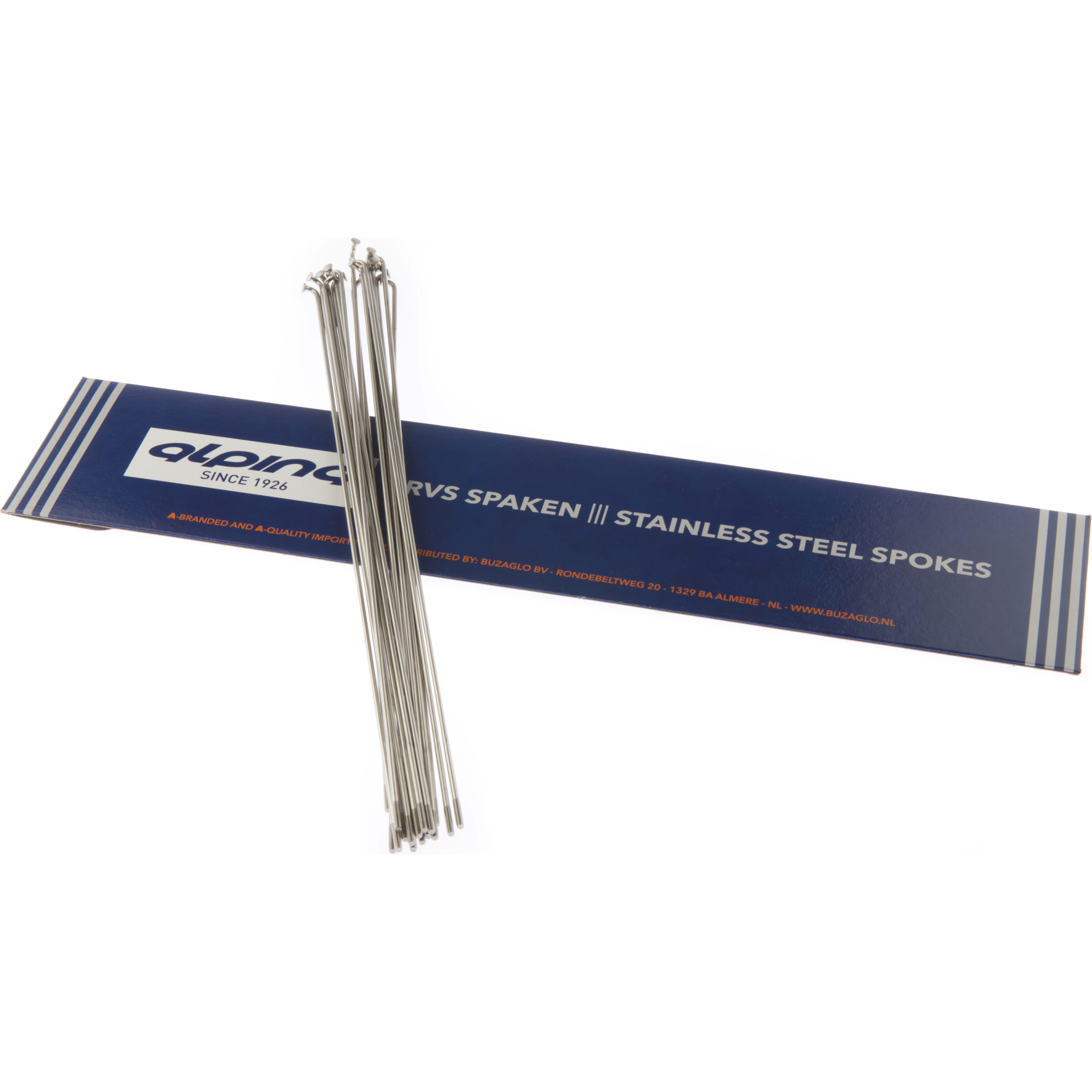 Alpina RC szprycha stal nierdzewna 280 mm (18 szt.)