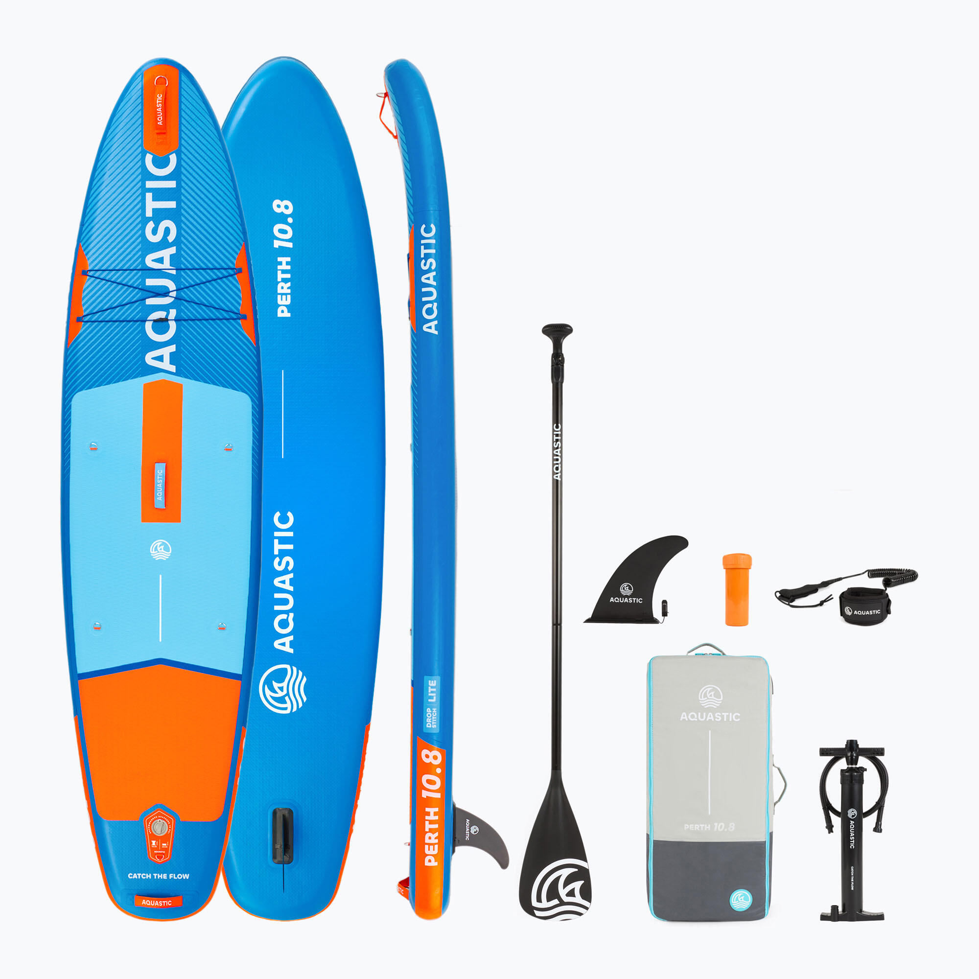 Deska SUP AQUASTIC Perth 10'8 Zestaw z plecakiem