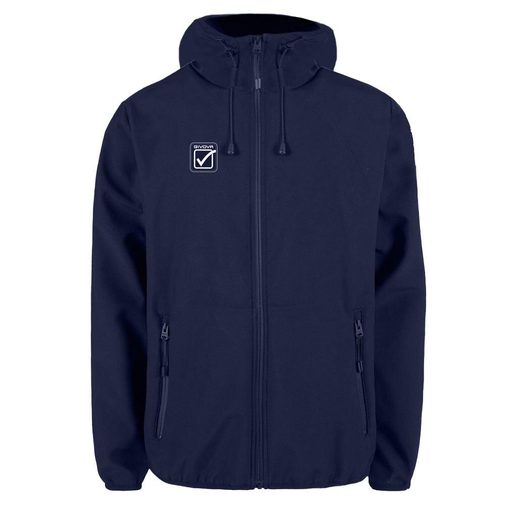 Kurtka softshell unisex Givova Kurtka niebieska