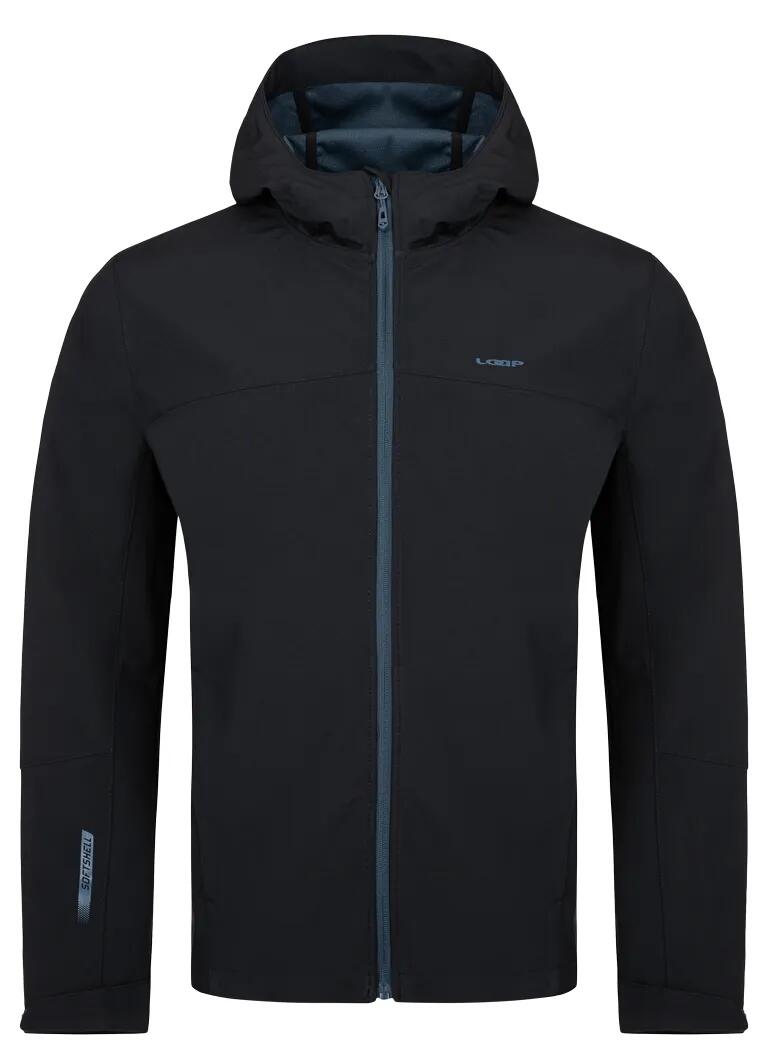 Męska kurtka softshell Loap Lador czarna