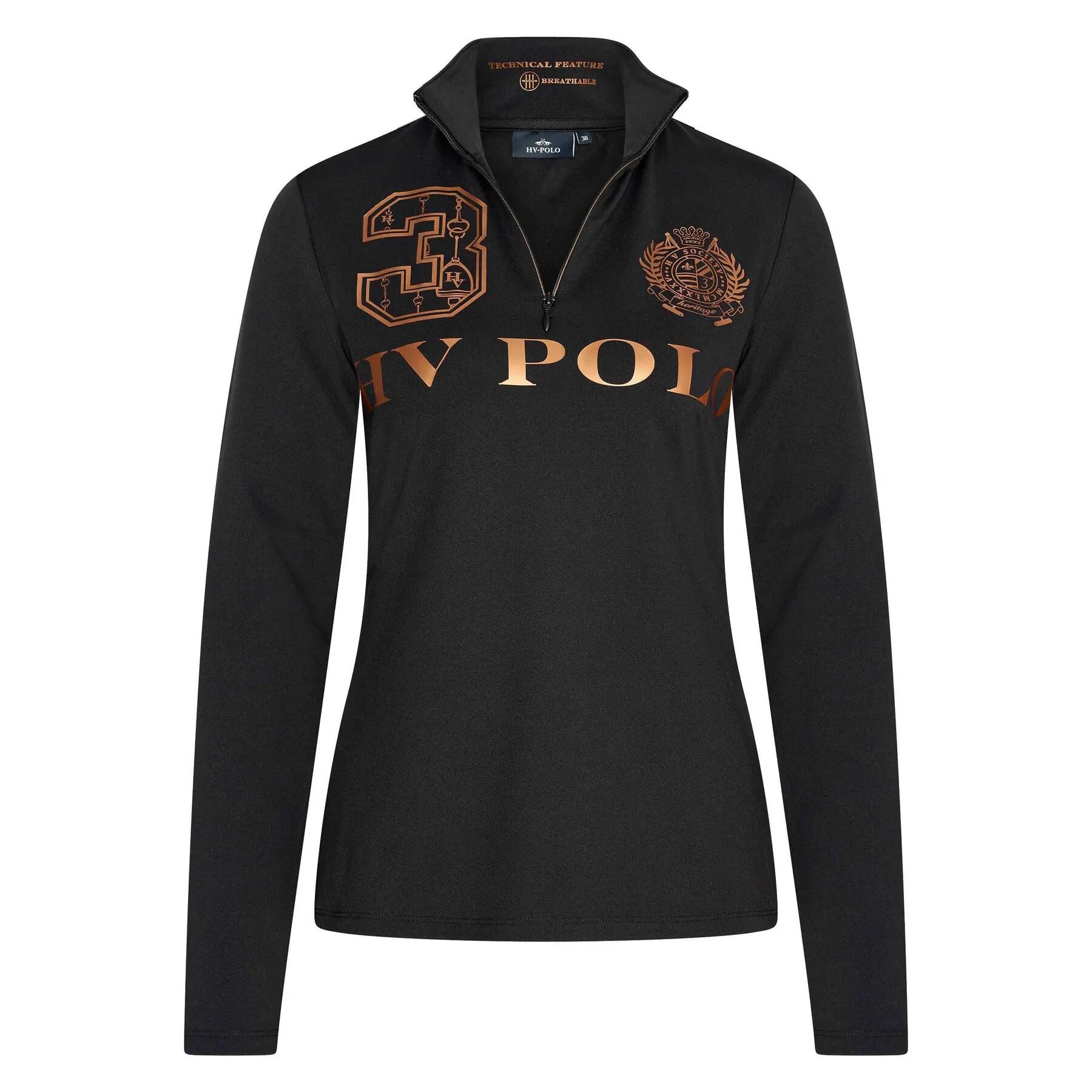 Dziewczęca koszulka do jazdy konnej HV Polo Favouritas Luxury