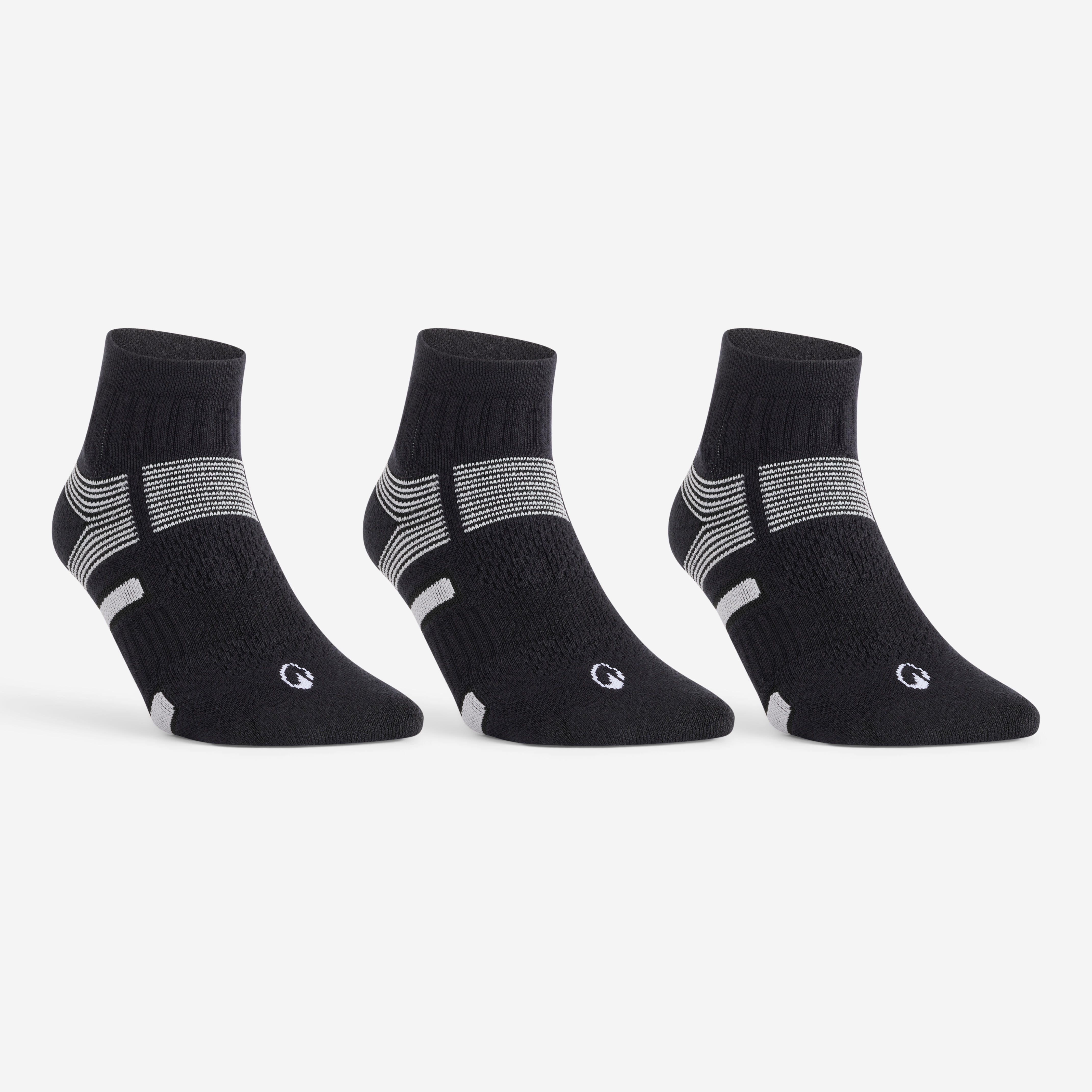 Skarpety sportowe tenis Artengo RS560 Mid 3 pary