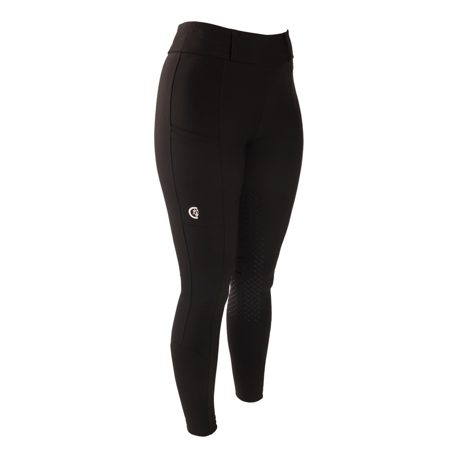 Damskie legginsy jeździeckie z pełną przyczepnością Kentucky Horsewear Classic