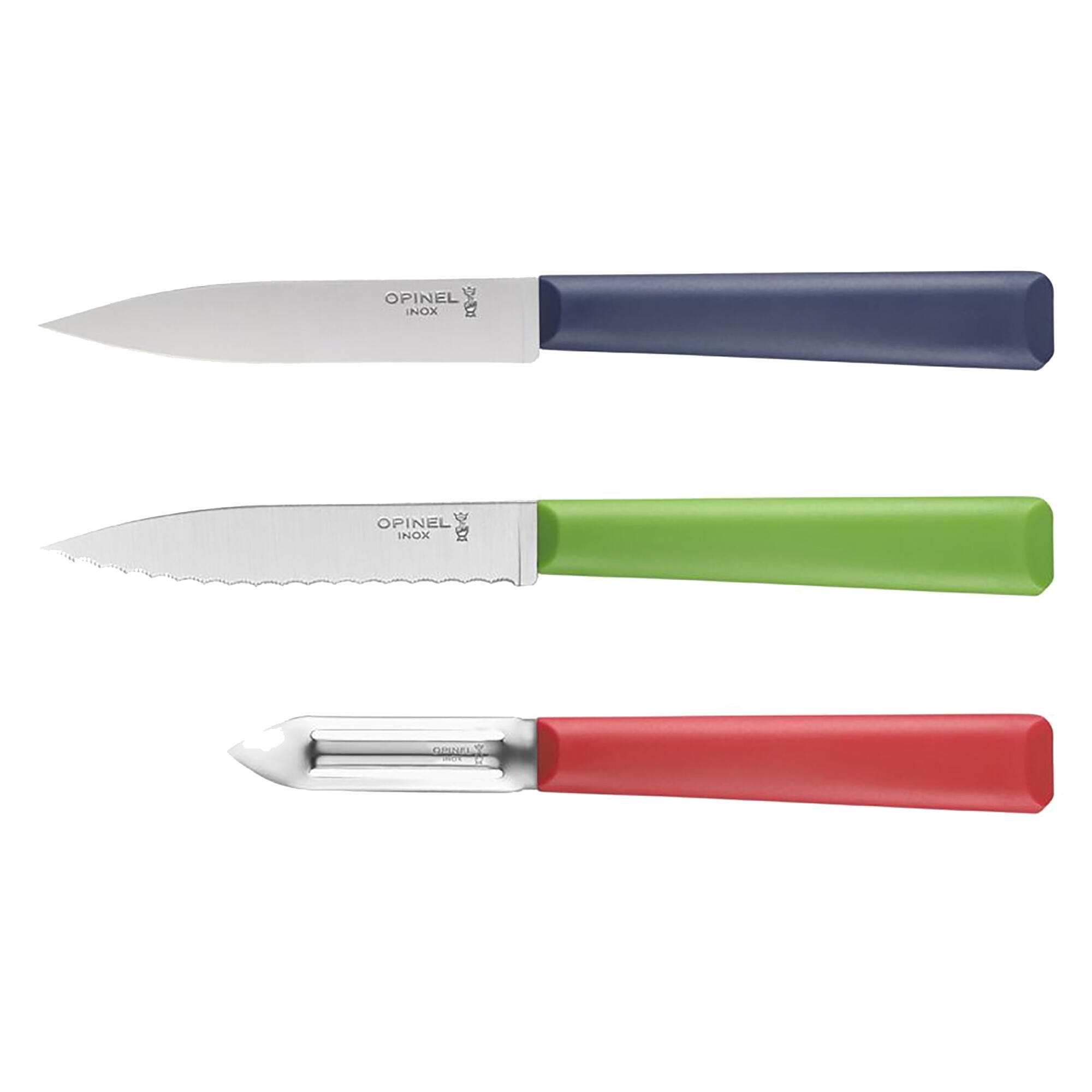 Opinel Les Essentiales Zestaw Trio, uniwersalny Zestaw
