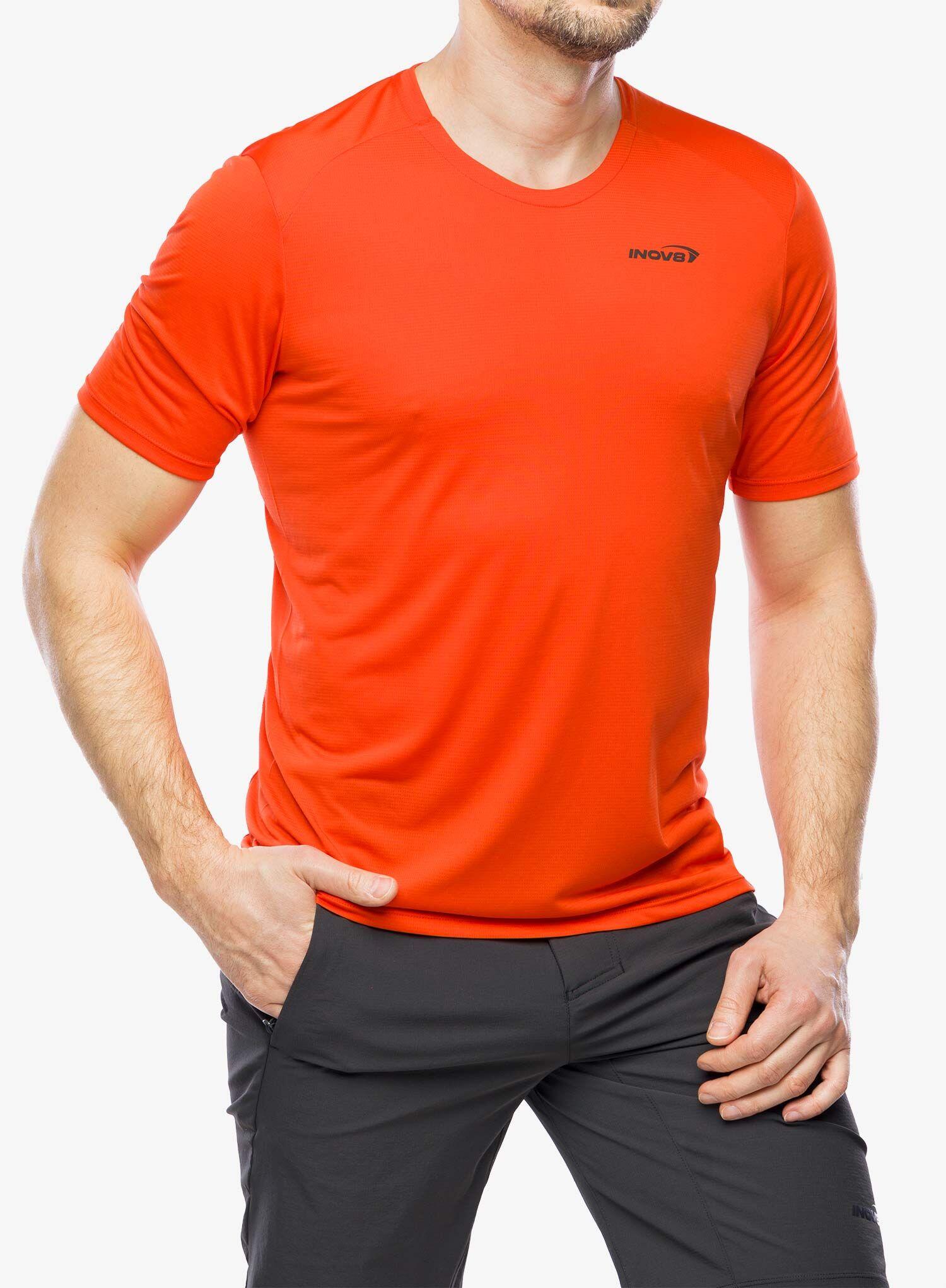 Koszulka do biegania męska Inov-8 Performance Short Sleeve