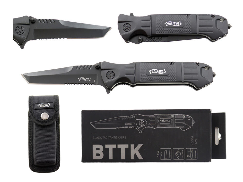 Nóż składany Black Tac Tanto