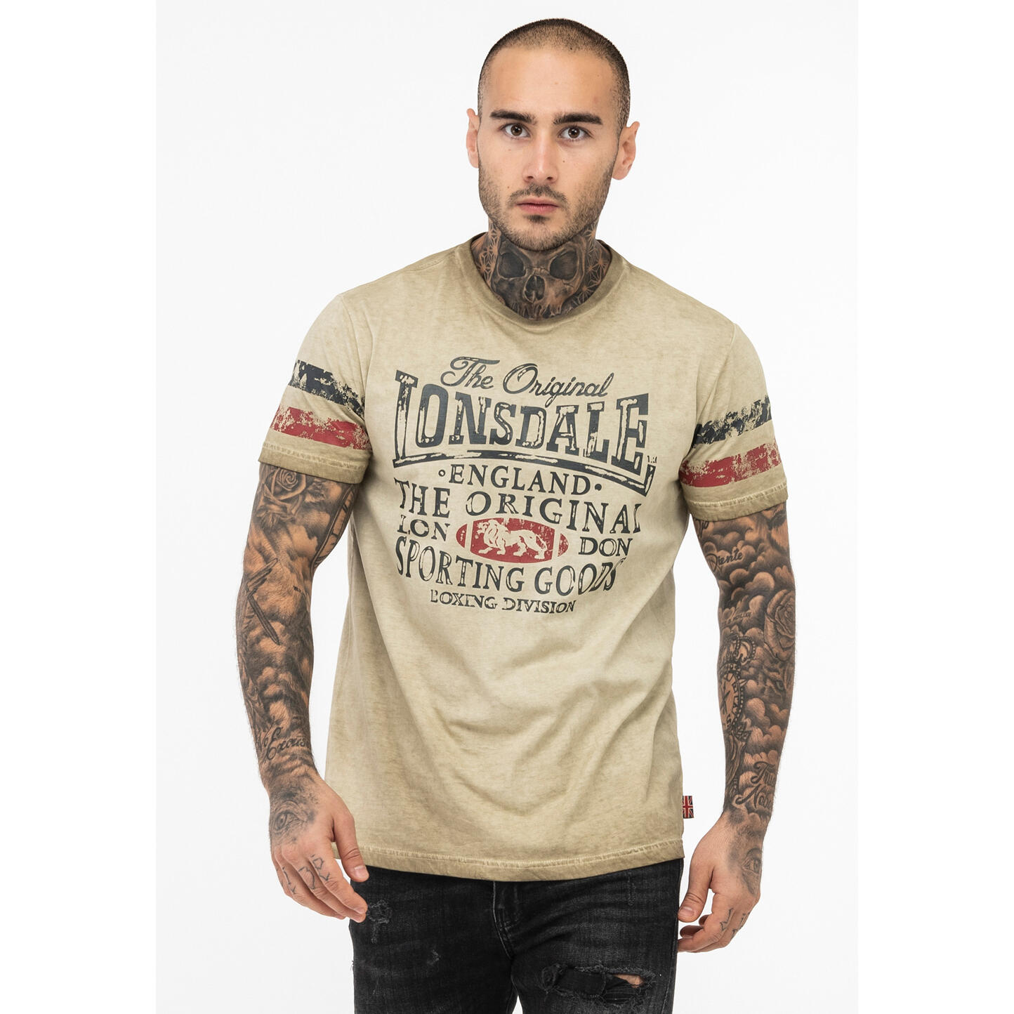 T-shirt regularny Lonsdale Skeld