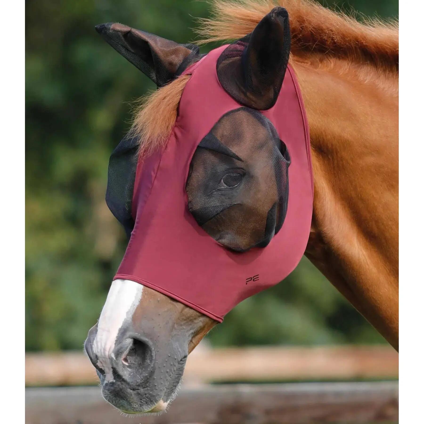 Maska na owady dla konia Premier Equine Comfort Tech Lycra