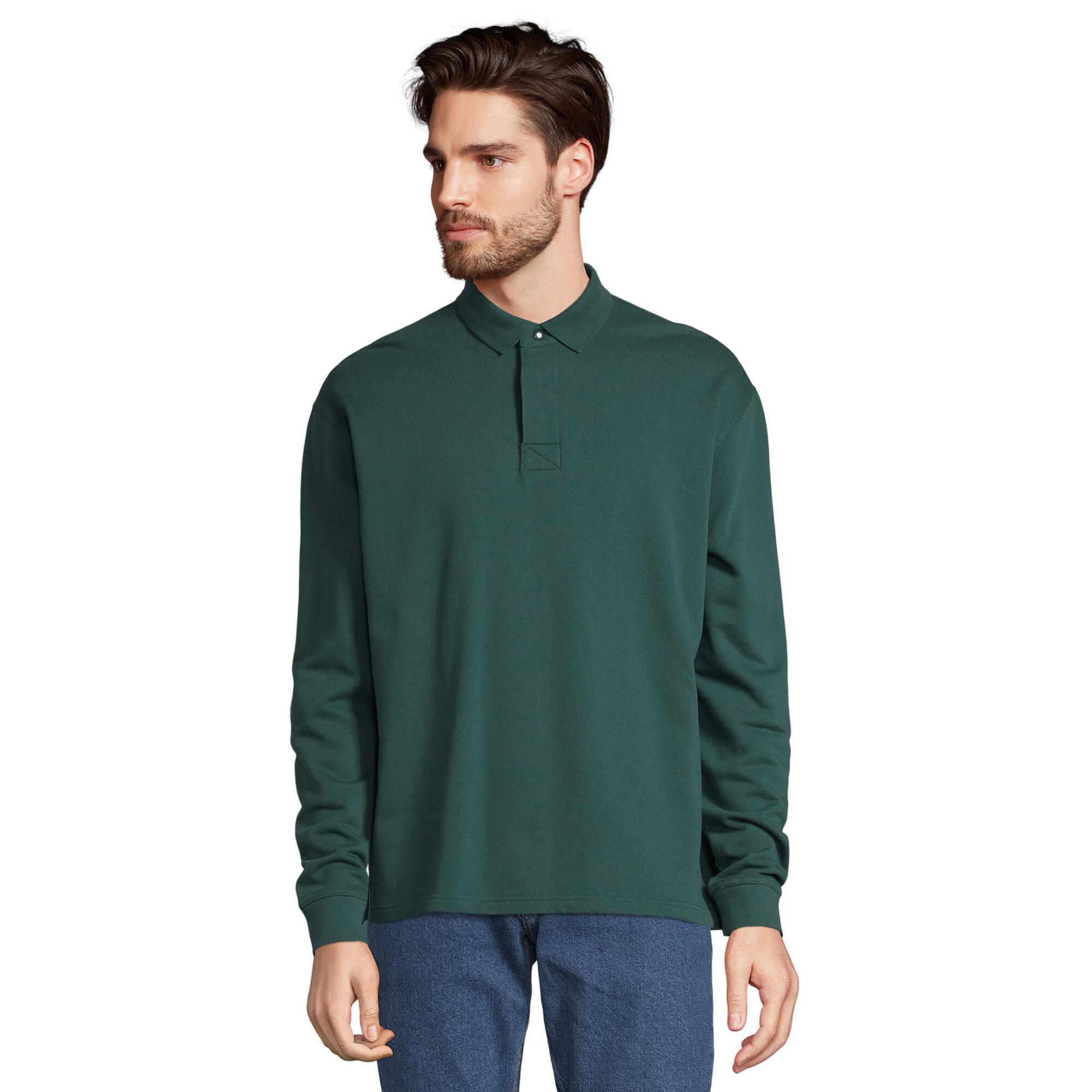 Bluza Polo Dla Dorosłych Unisex Heritage Neck