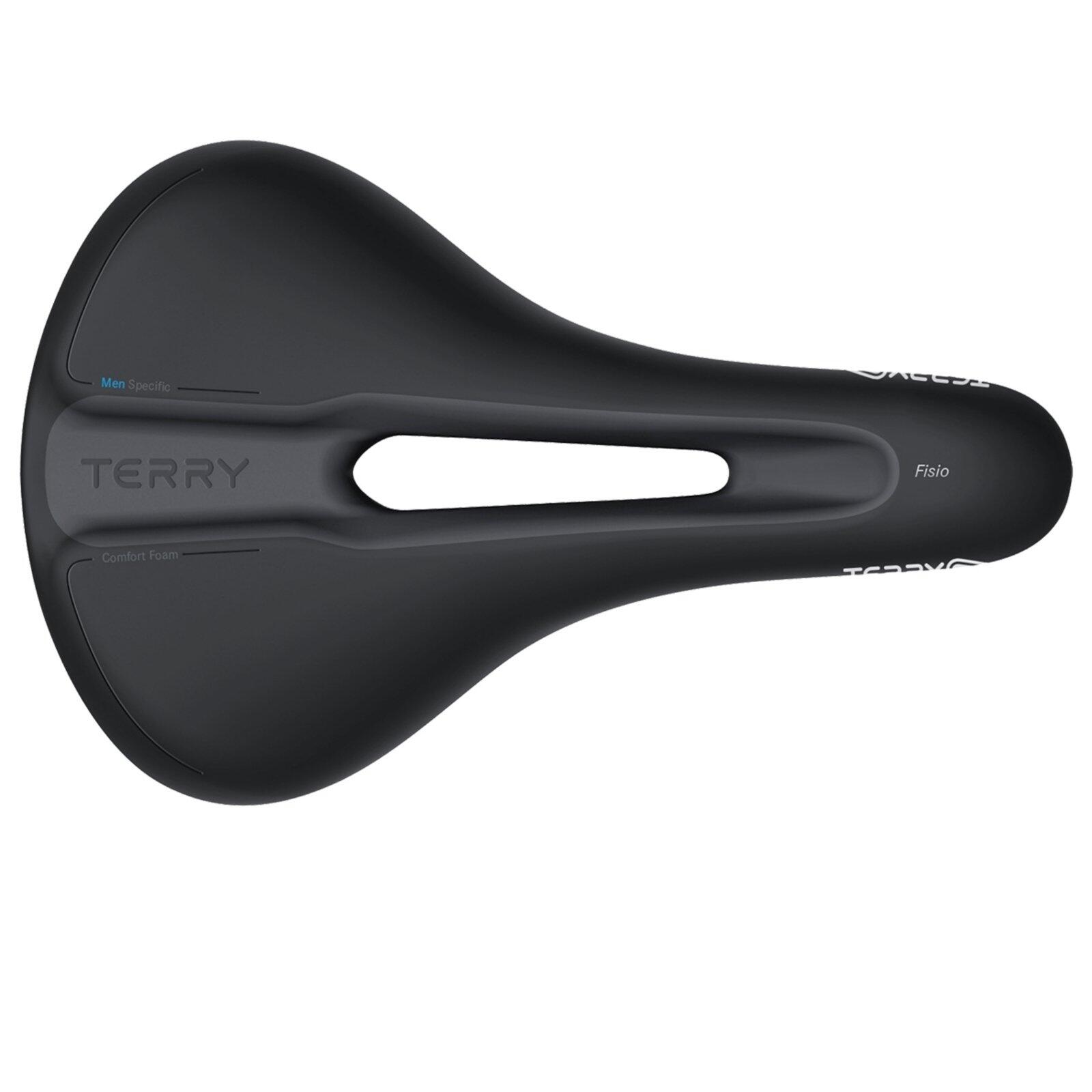 Siodełko Rowerowe Fisio Męskie Czarne