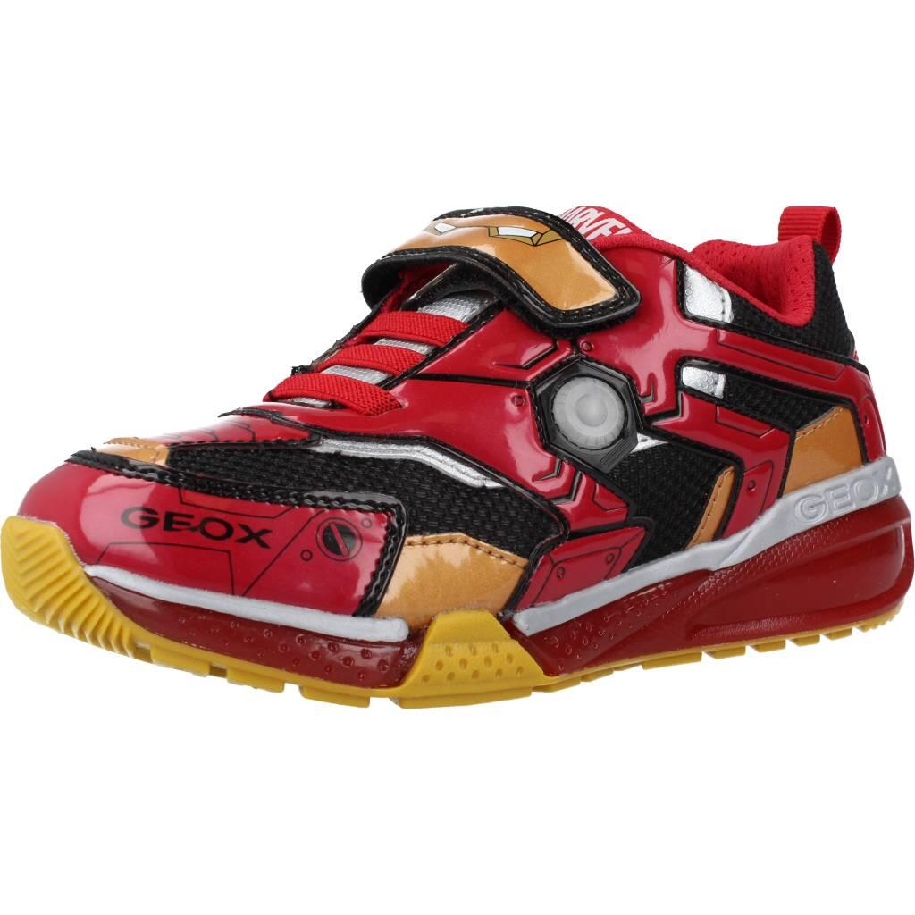 Buty GEOX J BAYONYC BOY C Czerwony