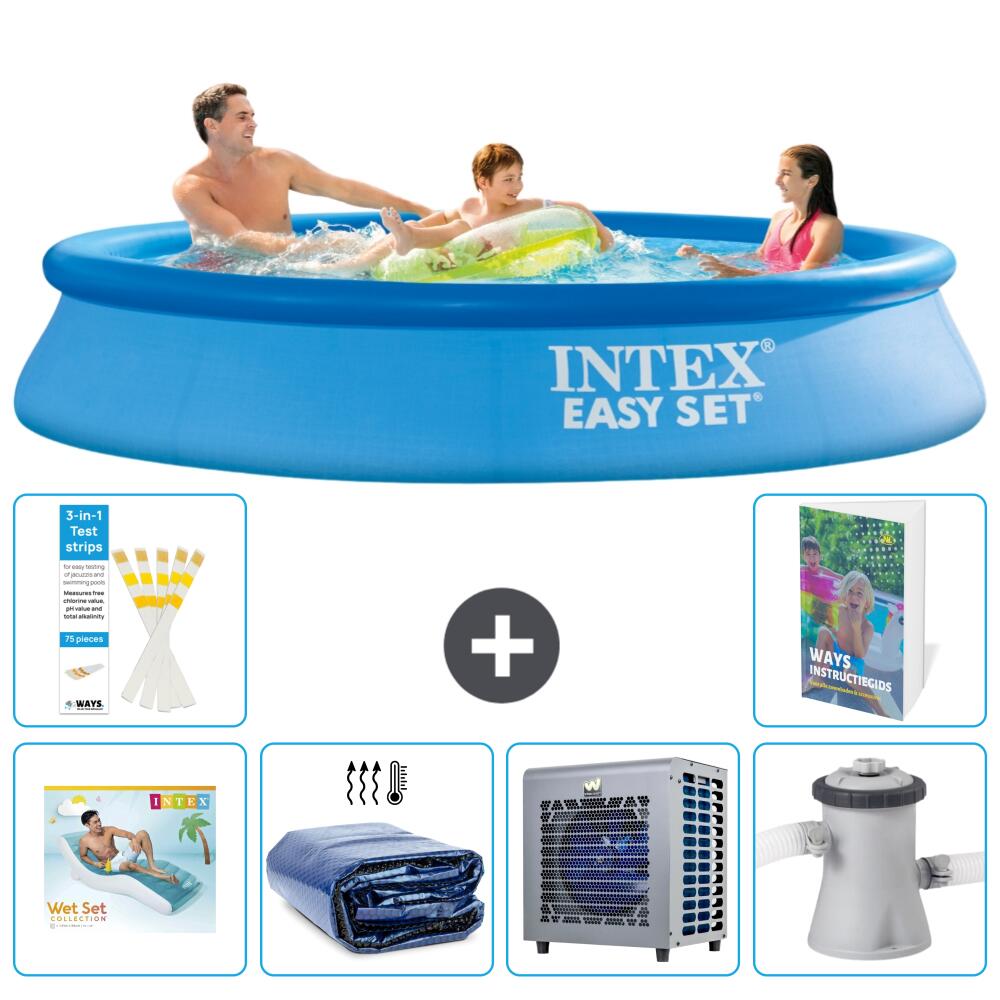 INTEX Basen Easy Set Okrągły - 305x61 cm - 7-częściowy S112