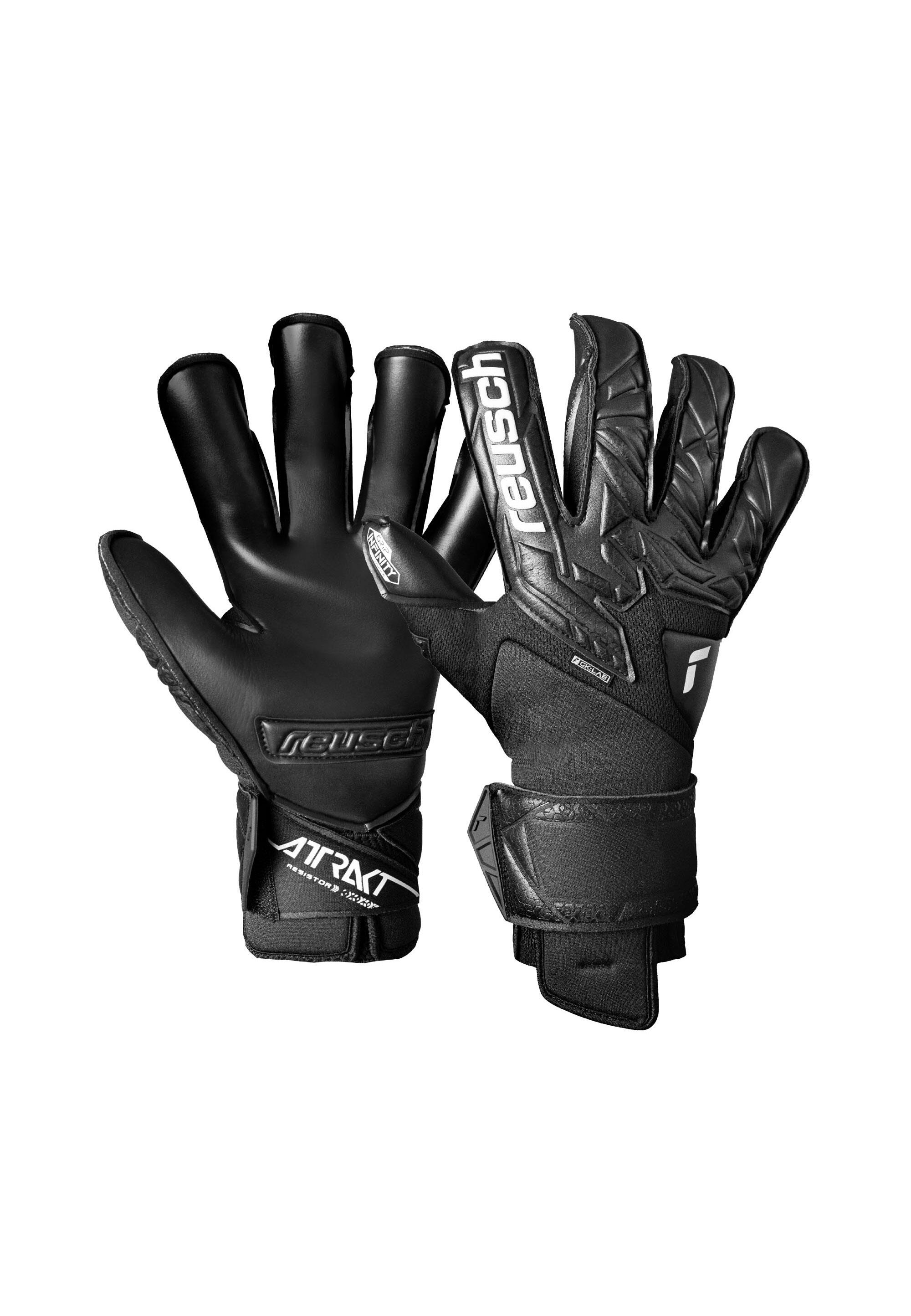 Rękawice bramkarskie Reusch Attrakt Infinity Resistor black