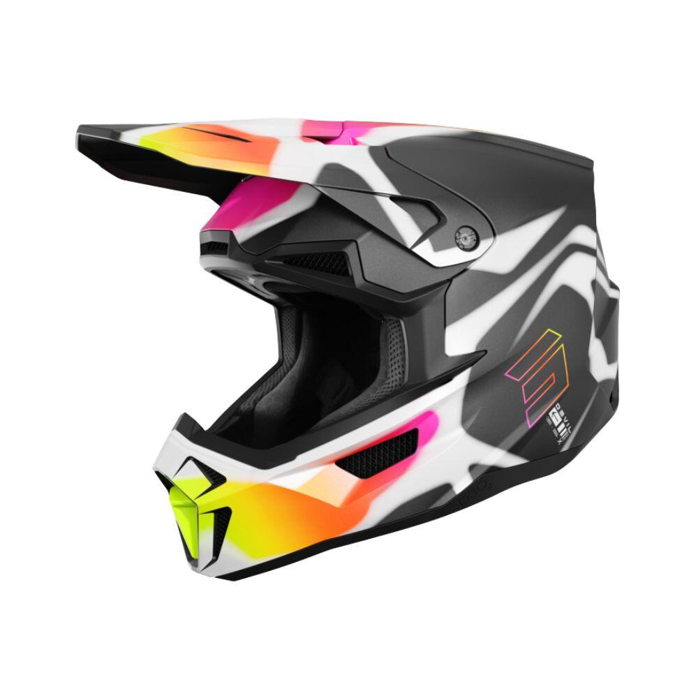 Kask pełnotwarzowy Shot Race Gear Lite-Devil