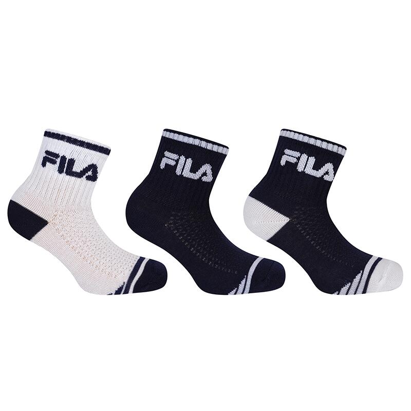 JUNIOR BOY QUARTER PLAIN SOCKS 3 PAIRS PACK