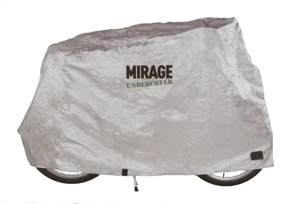 Pokrowiec Mirage 170D poliester na 1 rower srebrny