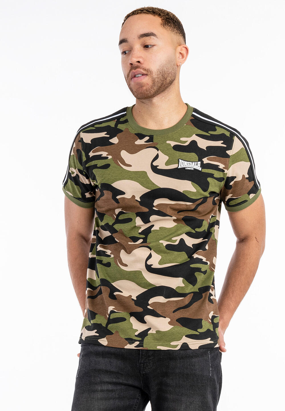 T-shirt o klasycznym kroju Lonsdale Gunnista