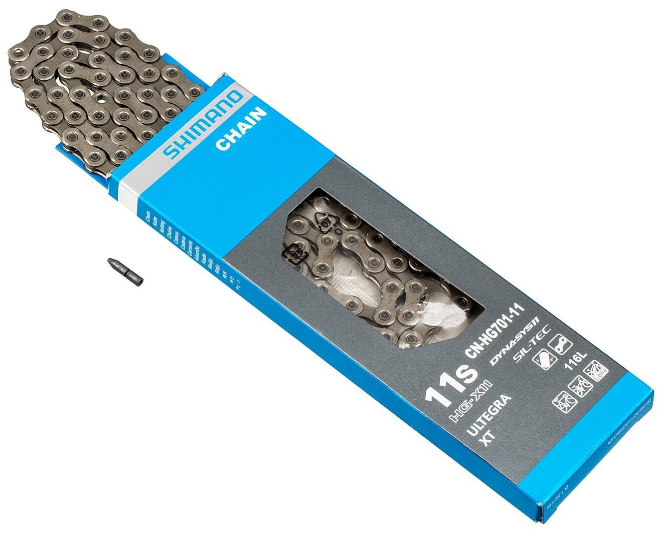 Łańcuch Rowerowy 11-Biegowy Hg701 Ultegra / Xt-Race/Mtb