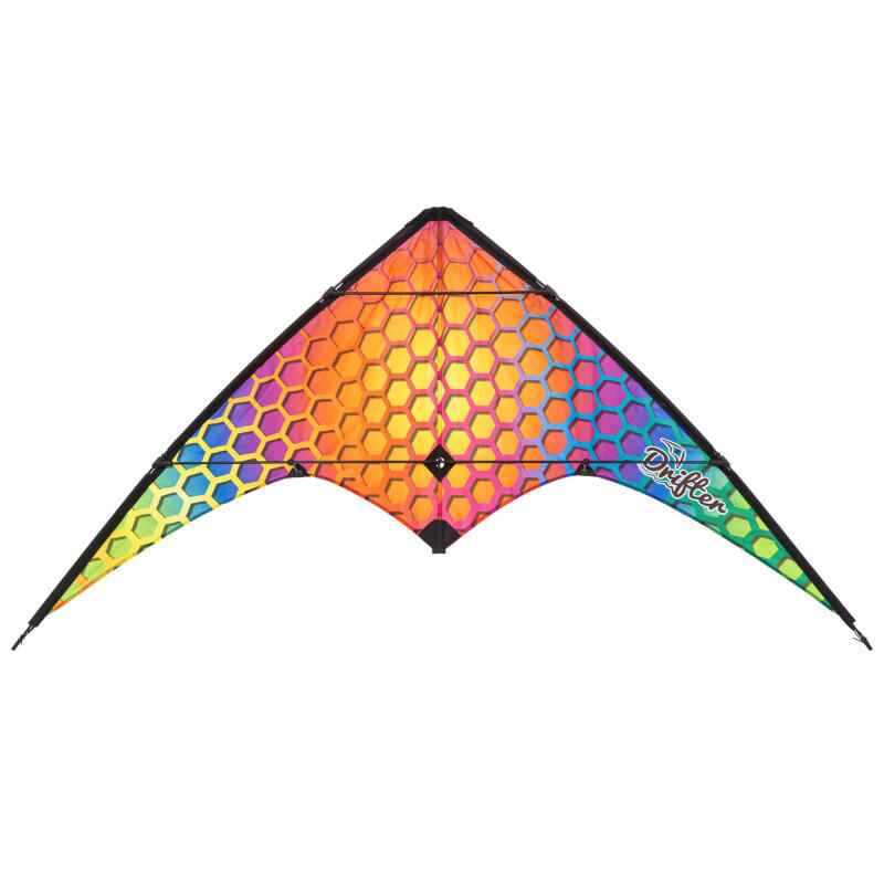 Latawiec akrobatyczny HQ Drifter Rainbow Mesh 102168 Tęcza 60 x 80 cm