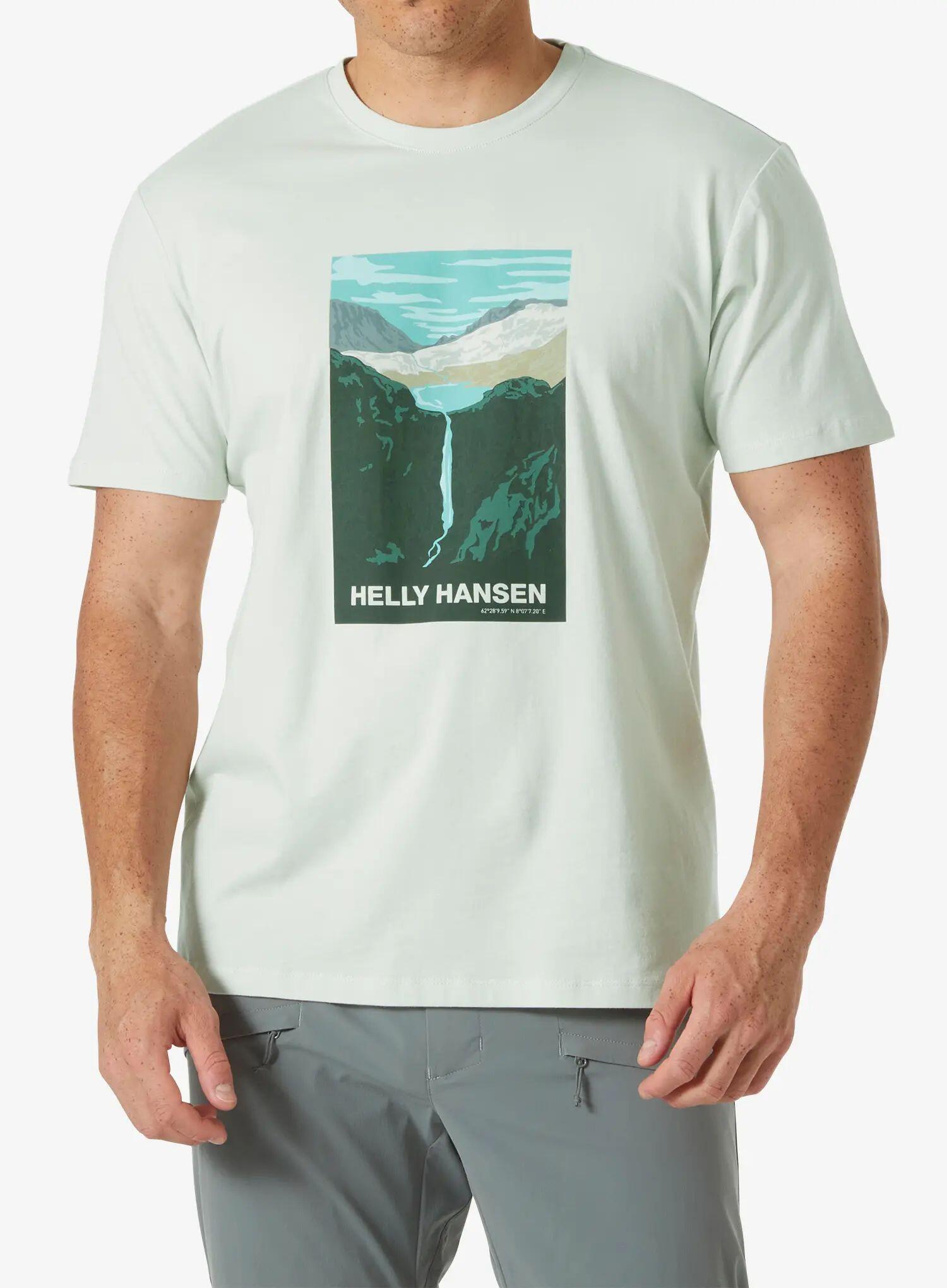 Koszulka z nadrukiem męska Helly Hansen Massif Graphic T-Shirt