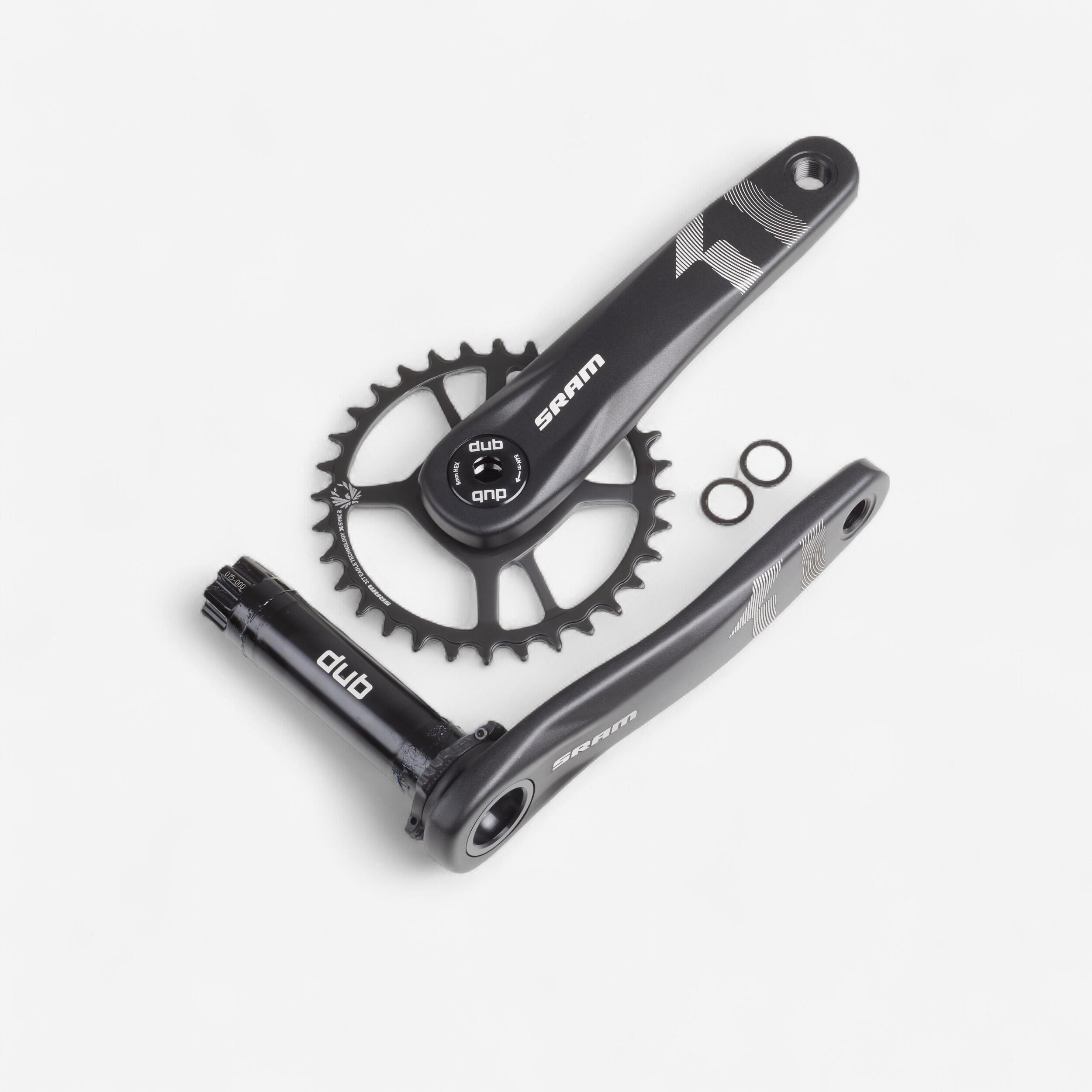 Mechanizm korbowy do roweru MTB jednorzędowy SRAM X1 Eagle 32 zęby 170 mm DUB