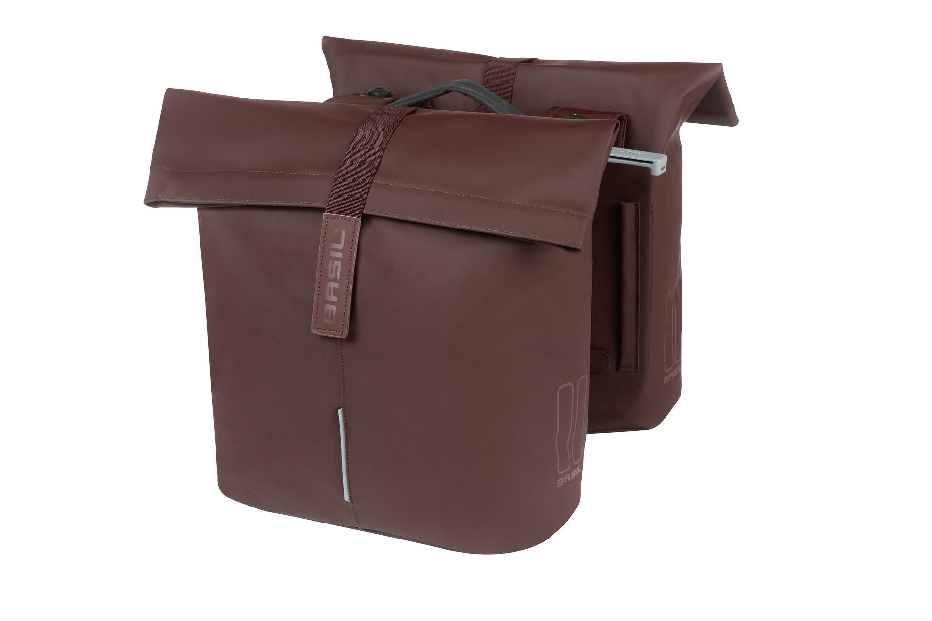 Podwójna torba „City Double Pannier Bag MIK 2.0”, kolor rdzawoczerwony