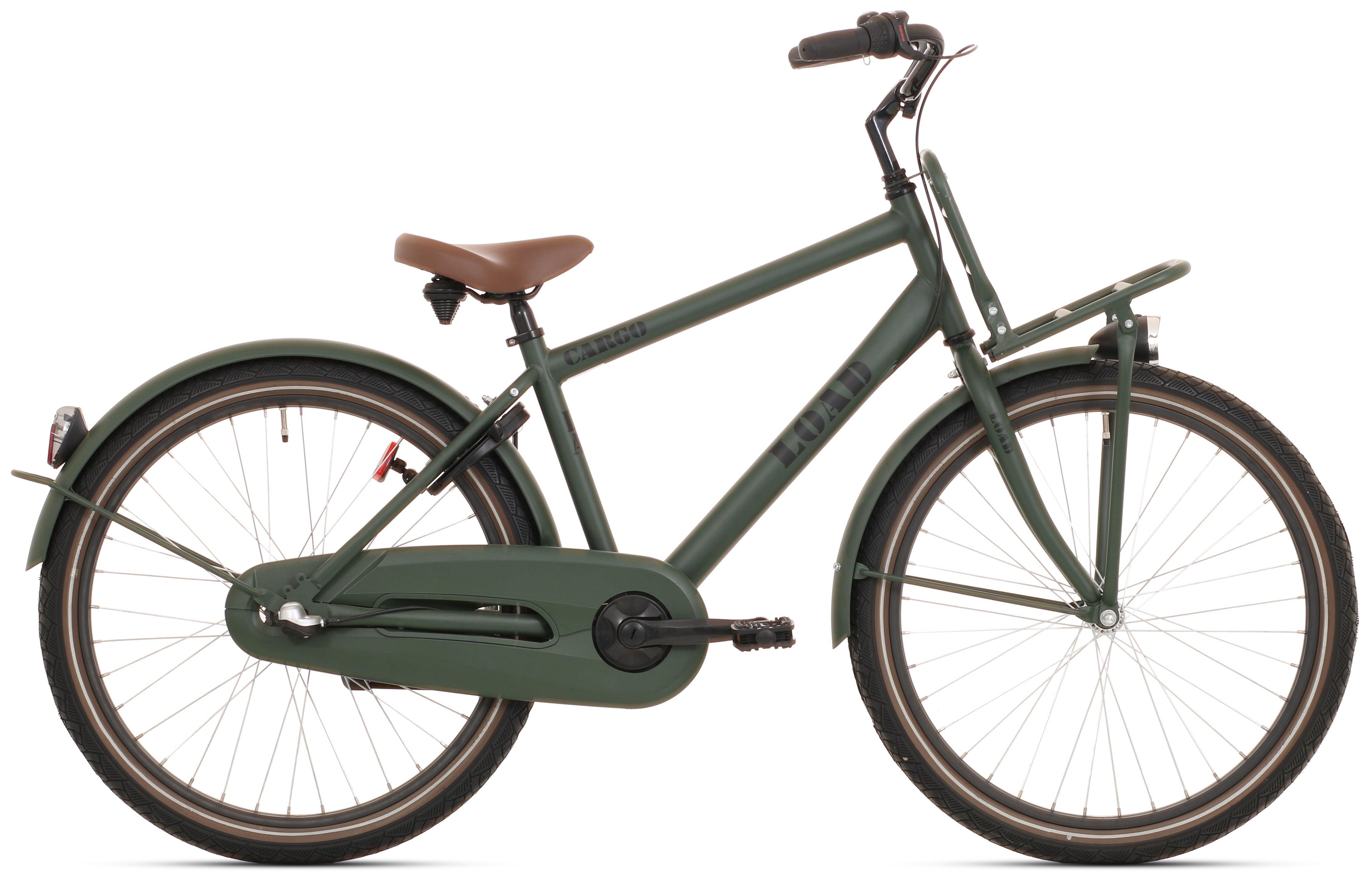 Rower dziecięcy Bikefun Load 26 3-biegowy Nexus rama aluminiowa kaki mat