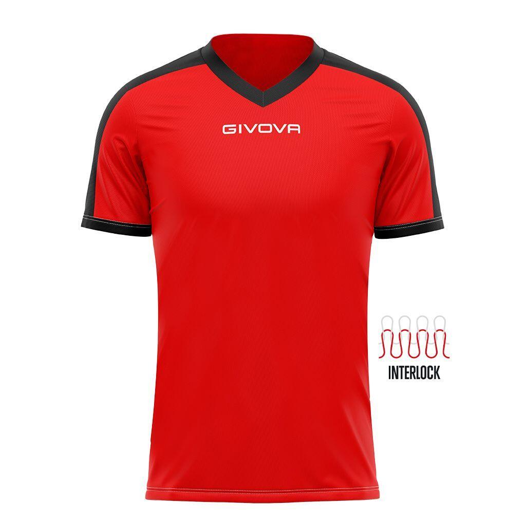 Koszulka piłkarska dla dorosłych Givova Revolution Interlock