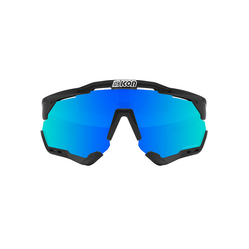 Okulary przeciwsłoneczne Scicon aeroshade xl scnpp verre multi-reflet bleues