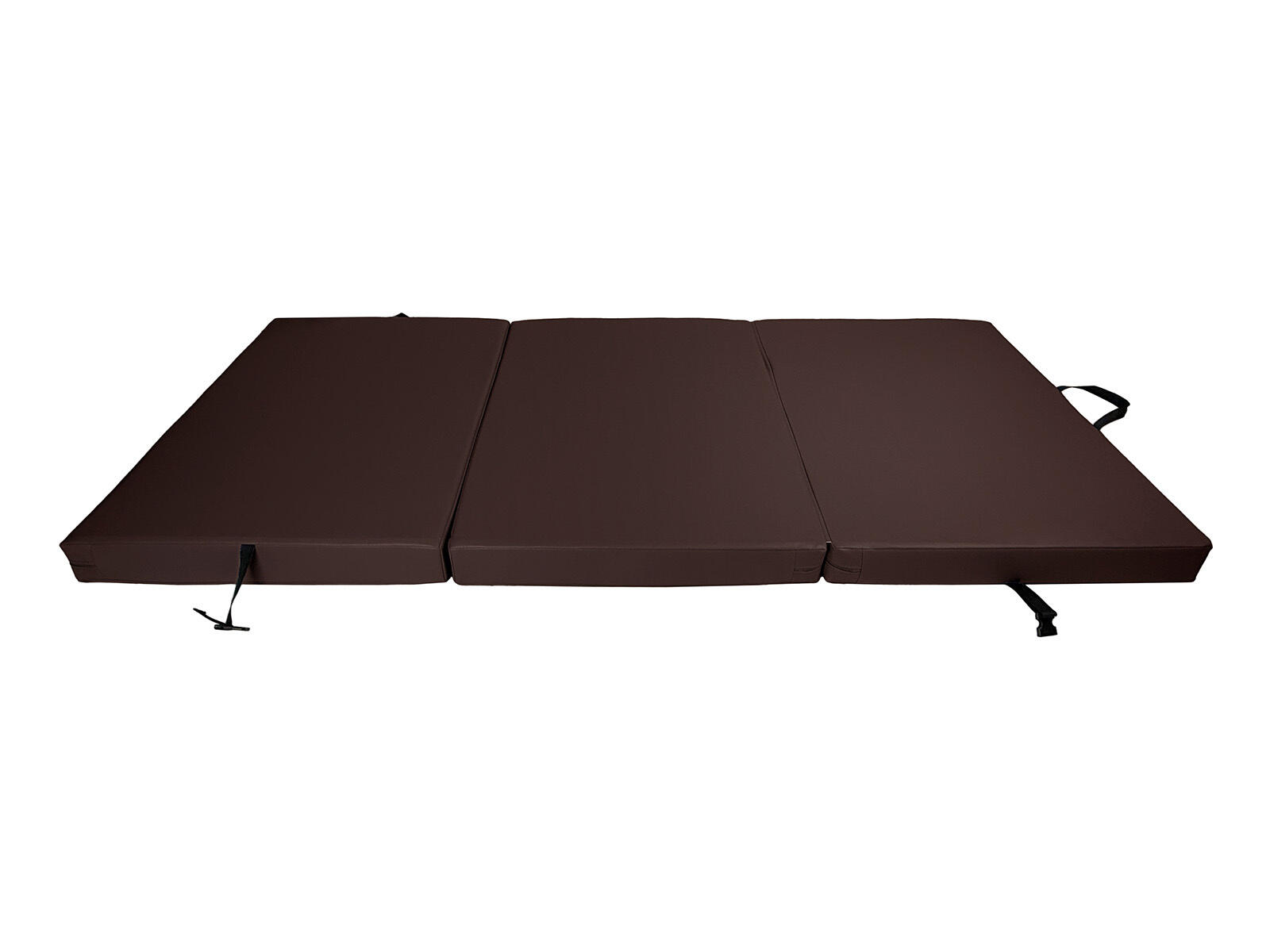 Materac gimnastyczny składany trzyczęściowy UNDERFIT 210 x 100 x 10 cm