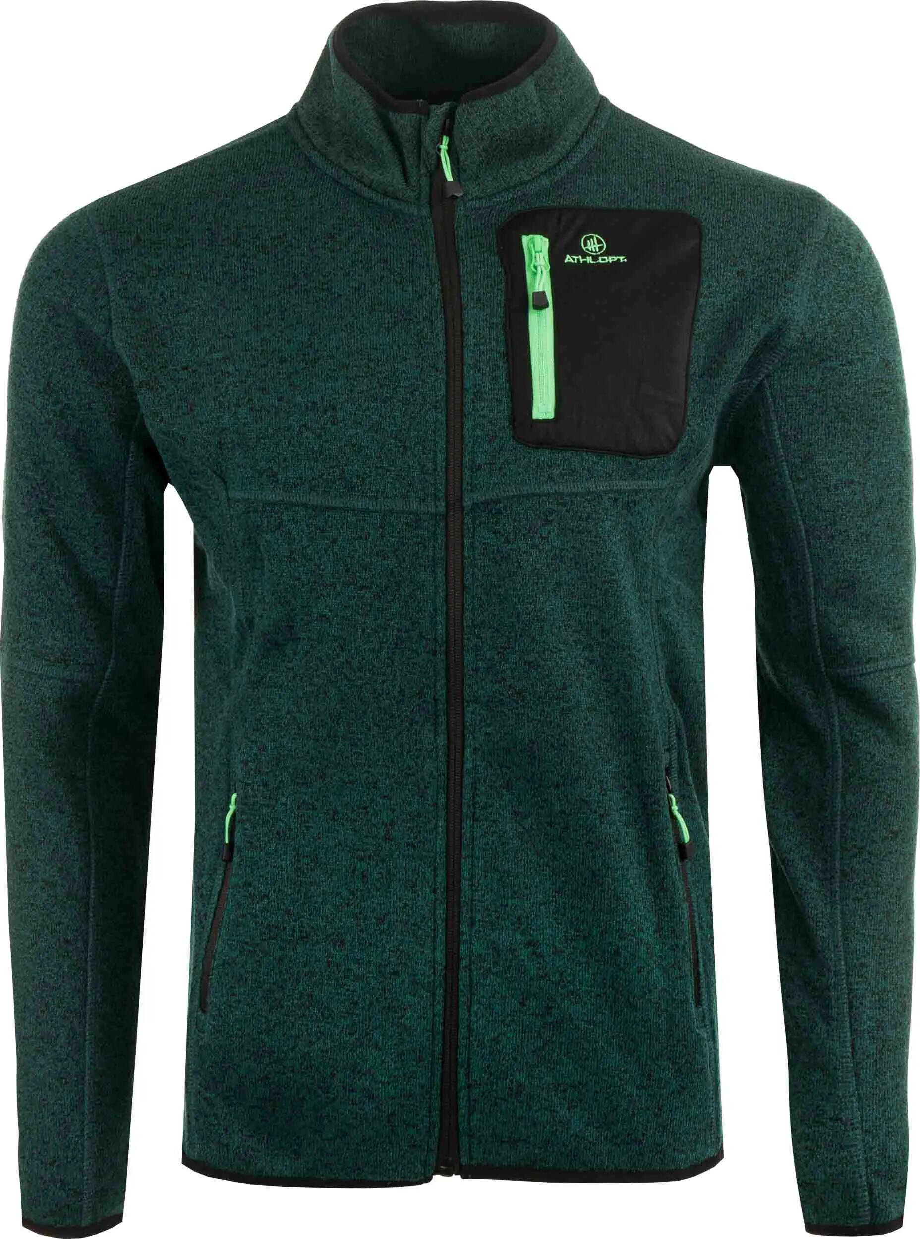 Sweter męski Athl. Dpt Cobra ciemnozielony