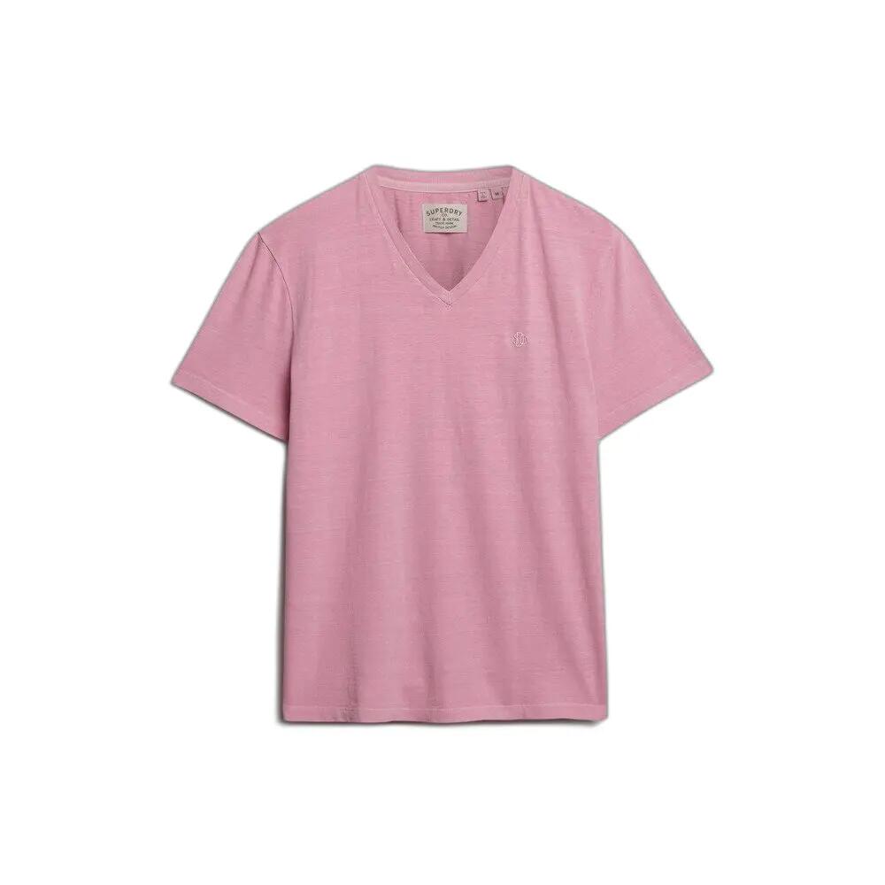 Koszulka z dekoltem w szpic Superdry Classic
