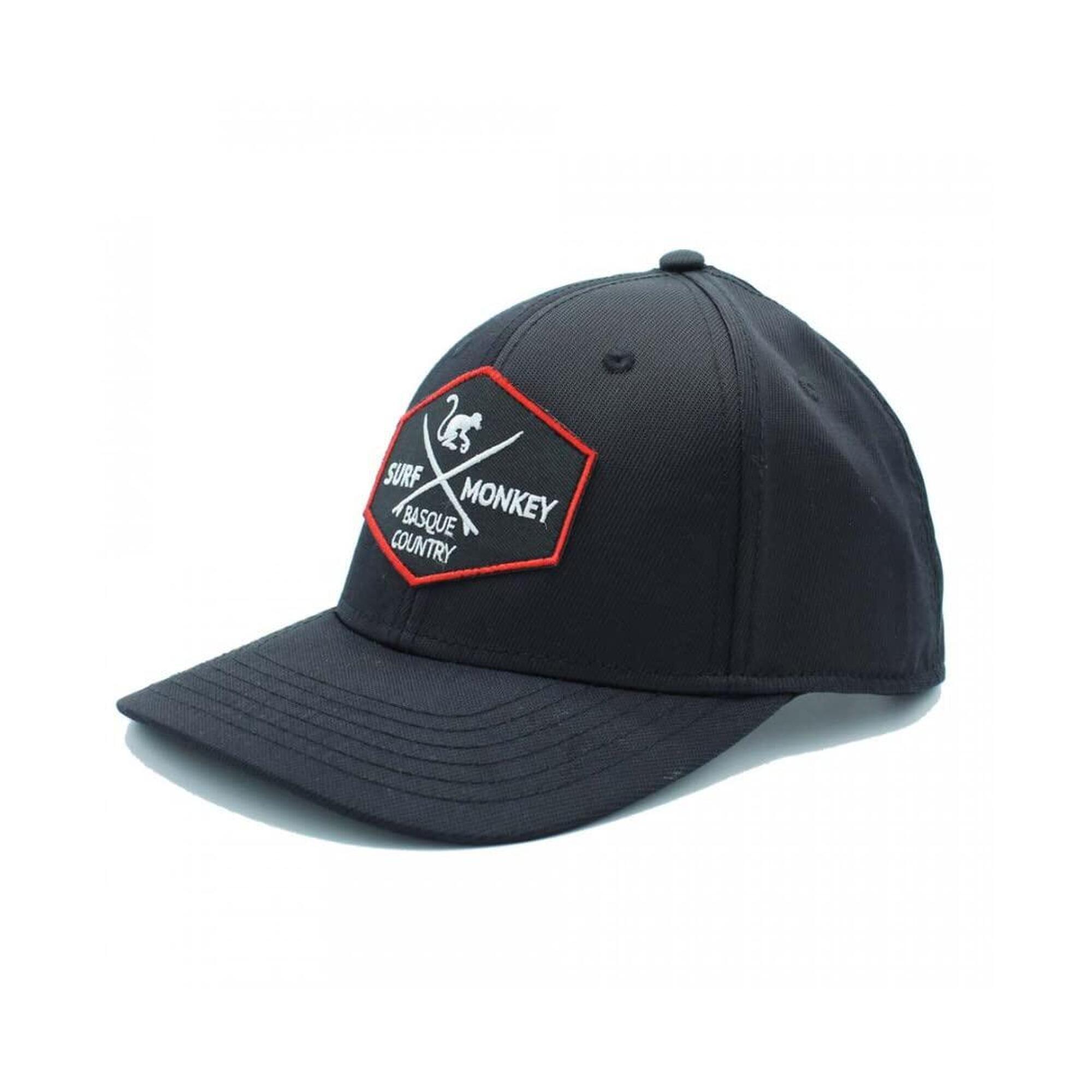Czapka sportowa - Ochrona UPF50+ - Nylon / Dorośli (Czarny)