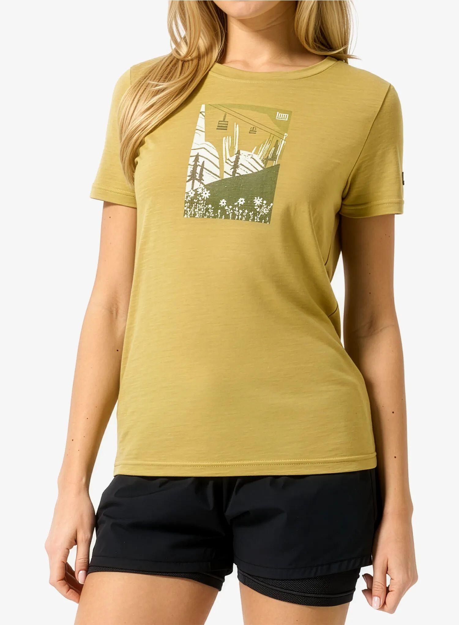 Koszulka merino damska Super.natural Summer Gondola Tee