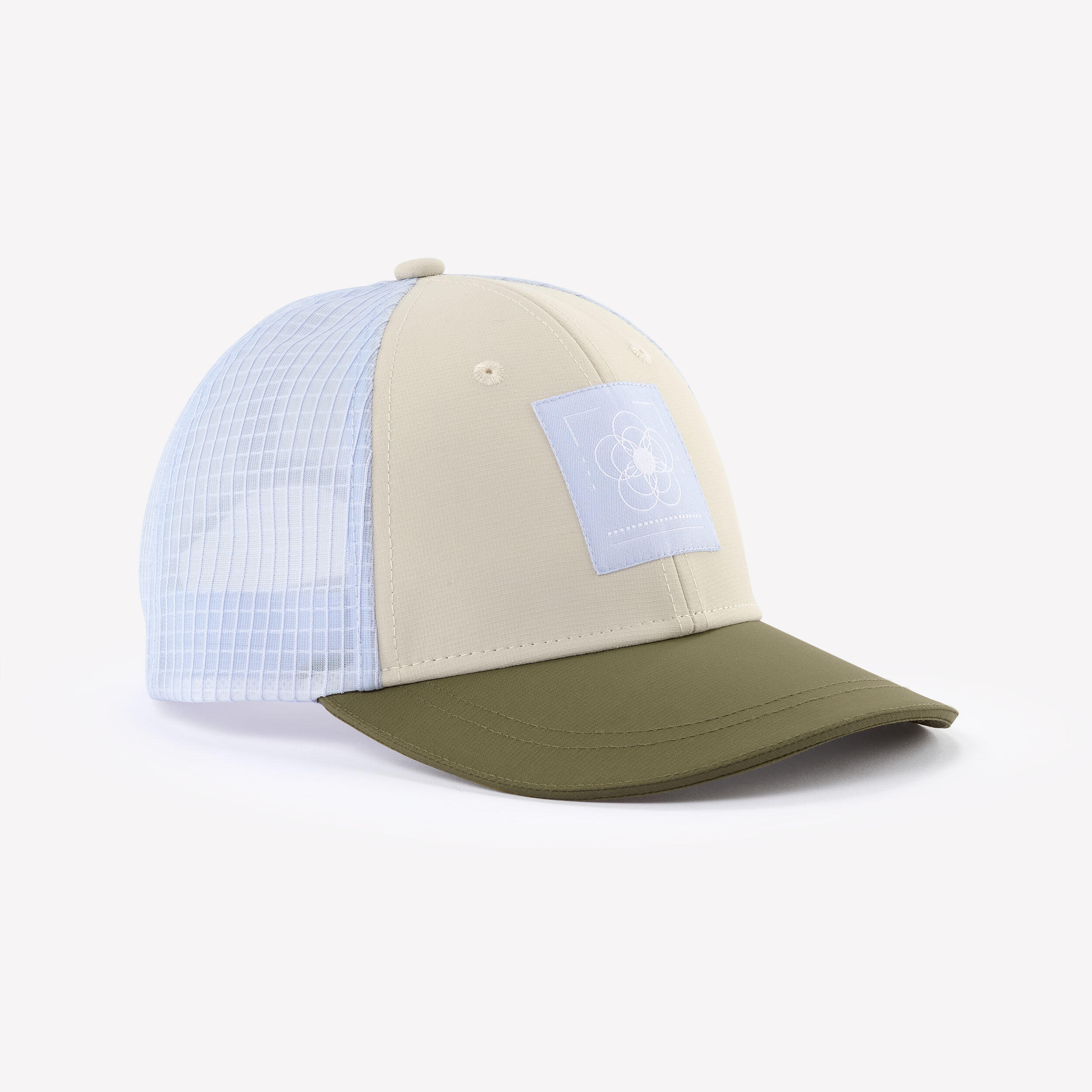 Czapka turystyczna z daszkiem dla dzieci Quechua MH100 Trucker
