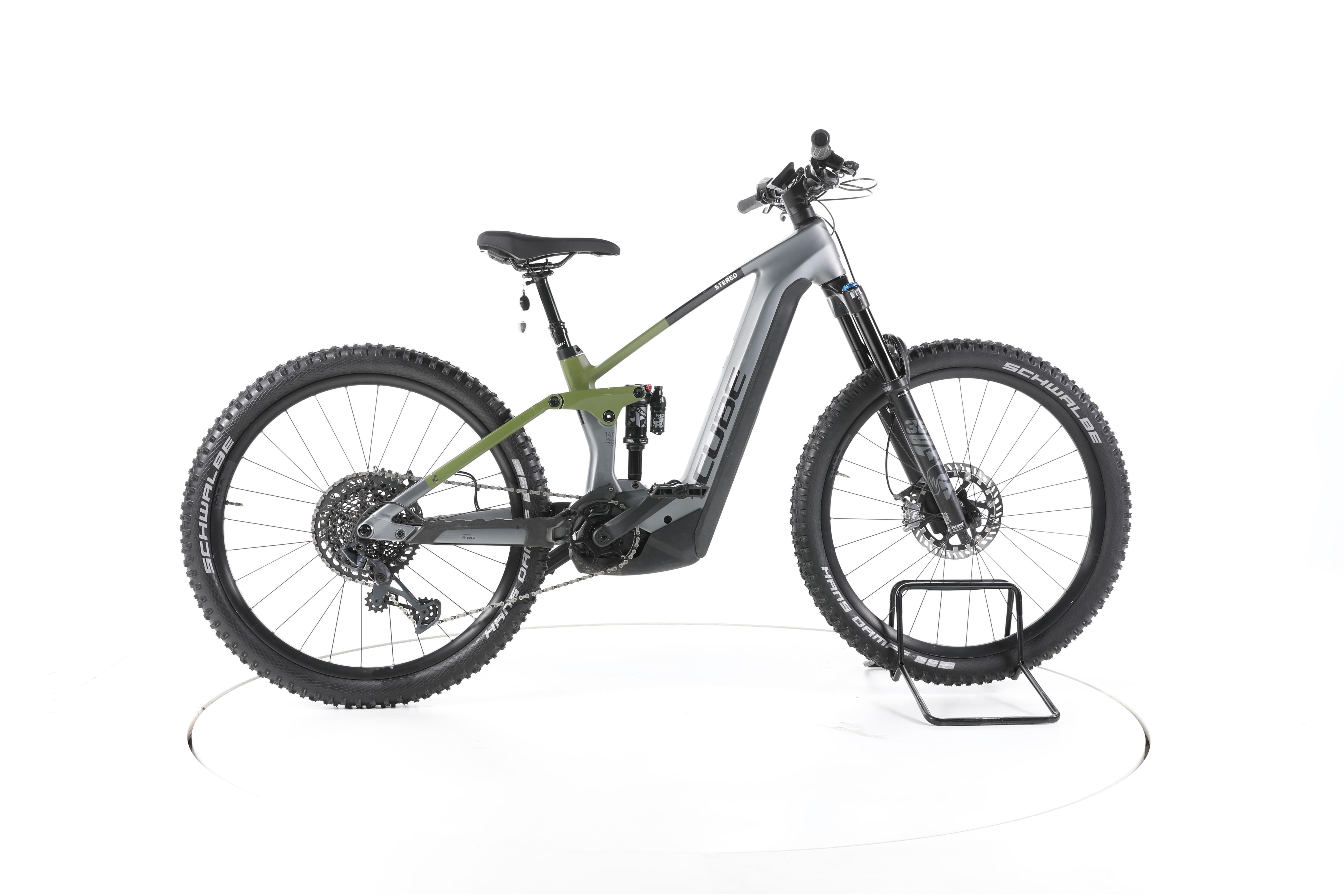 Second Life - Cube Stereo Hybrid 140 HPC TM E-Bike Fully Carbon - Stan dobry