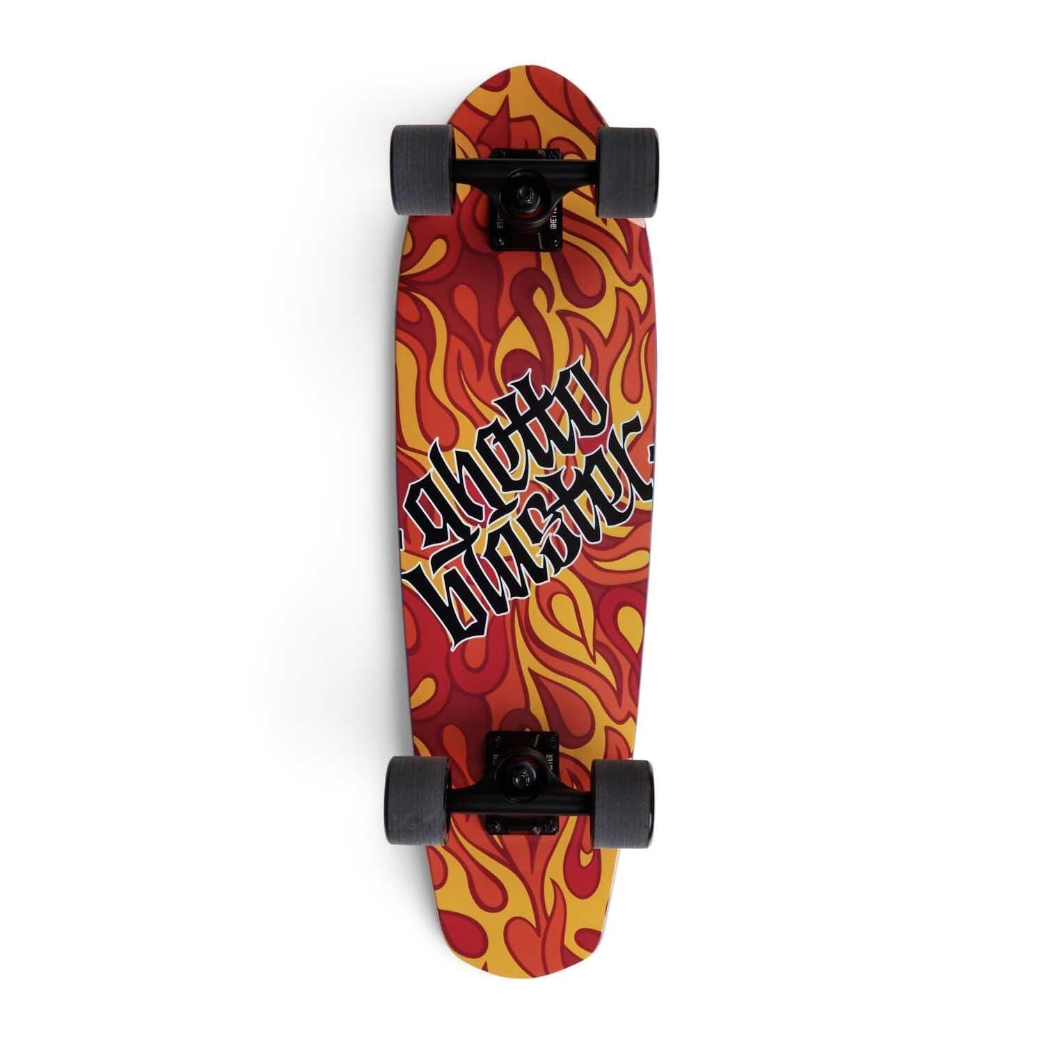 Kompletny deskorolka Cruiser skateboard Flame 28