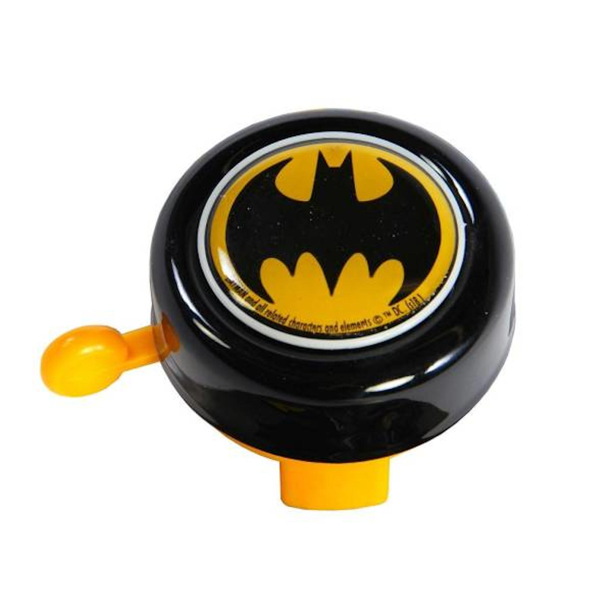 Dzwonek rowerowy BATMAN 50 mm czarny i żółty