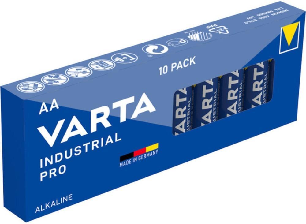 Varta Industrial AA R06 10 sztuk - taca baterii 1,5 V