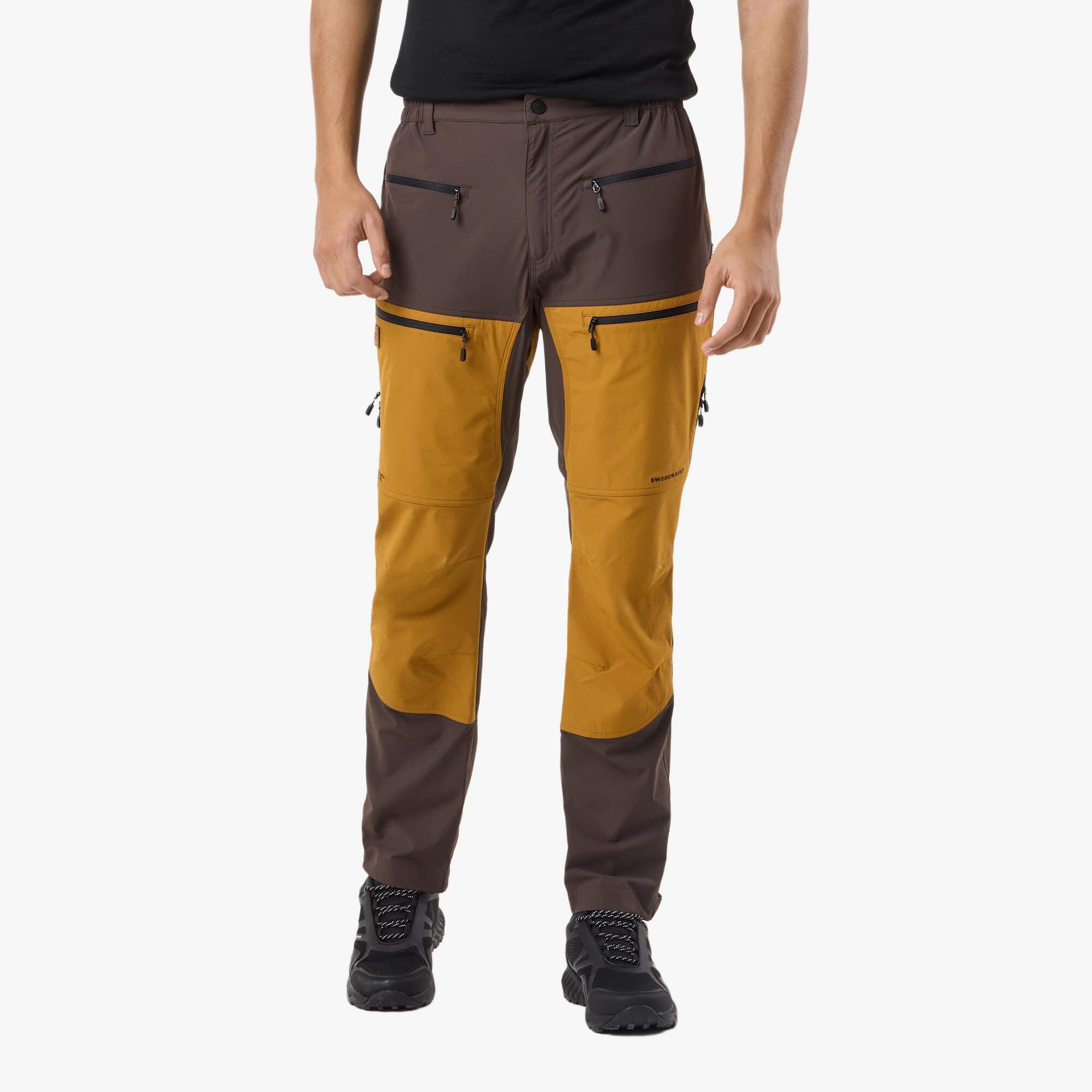 Spodnie Outdoor Wędrówki Mężczyzna Lofoten Tkanina Elastyczna
