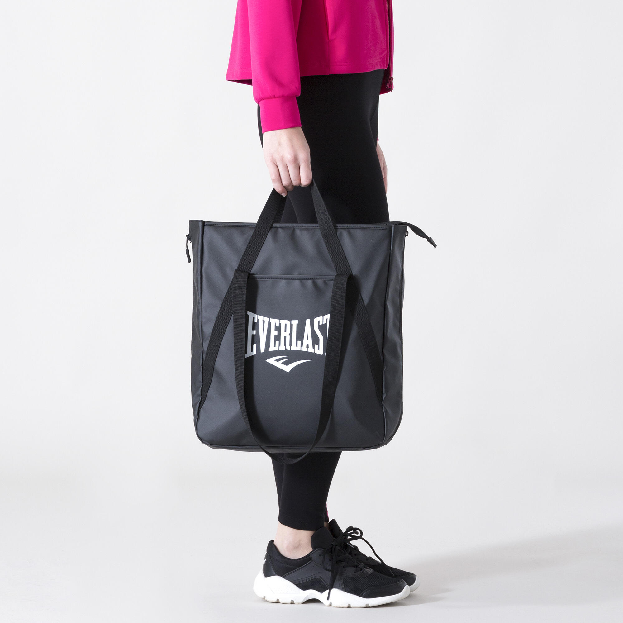 ICONIC GYM TOTE CZARNY POLIESTER