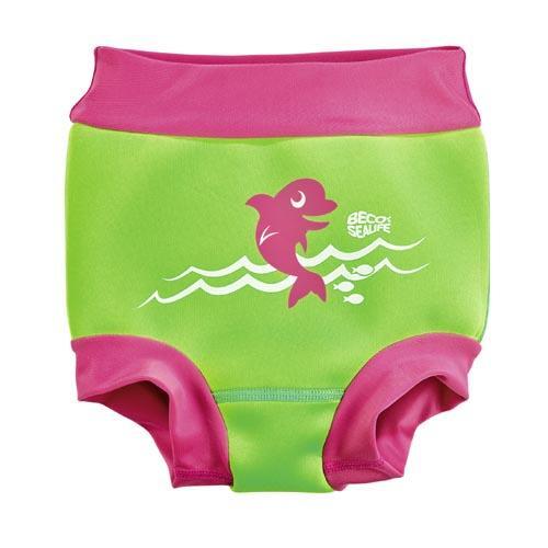 Pieluszka do pływania Beco-Sealife neopren różowo-zielona