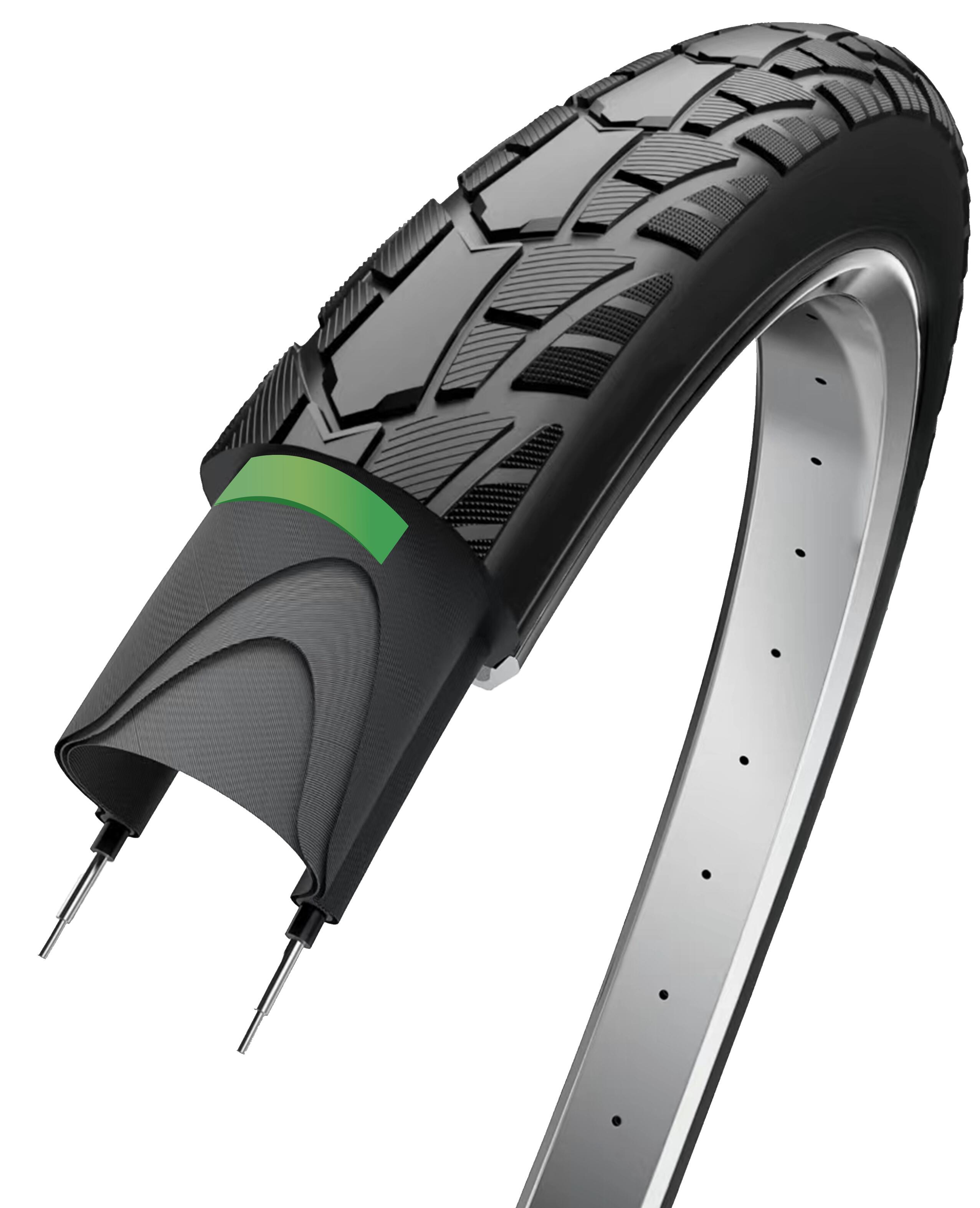Opona Edge Performance Protect 26 x 1,75 47-559 - czarna z odblaskiem