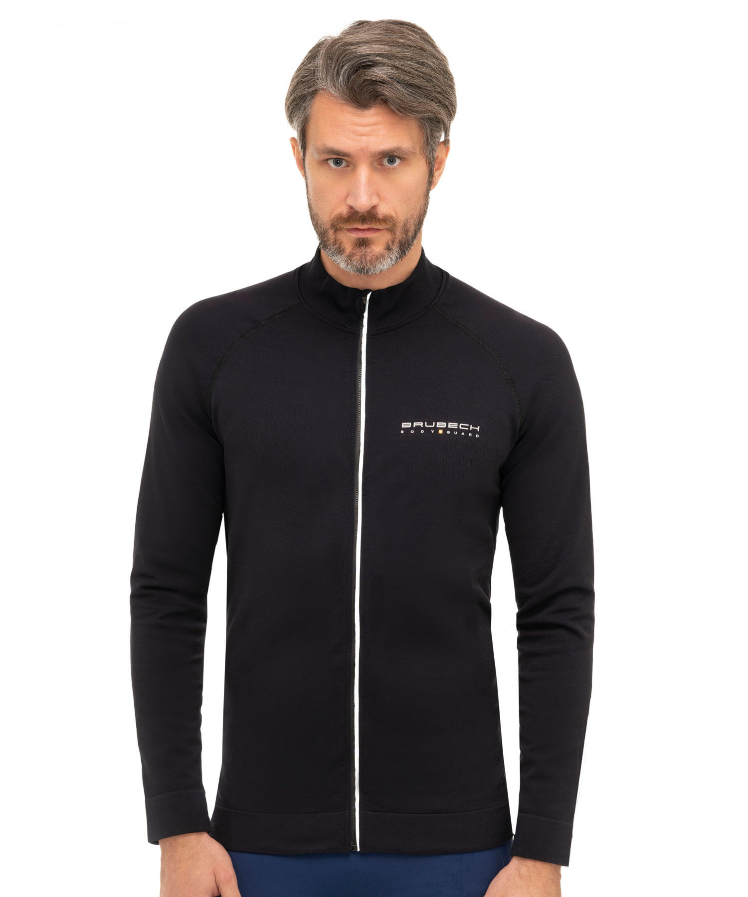Bluza dresowa termoaktywna rozpinana męska Brubeck Athletic