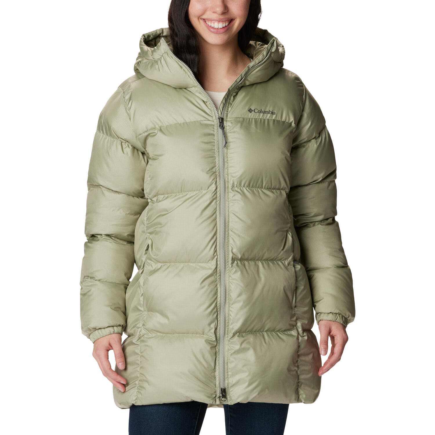 Kurtka sportowa damska Columbia Puffect Mid Hooded Jacket