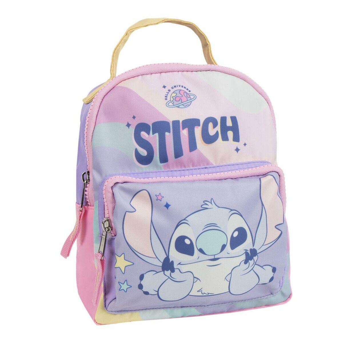 Plecak szkolny Stitch Liliowy