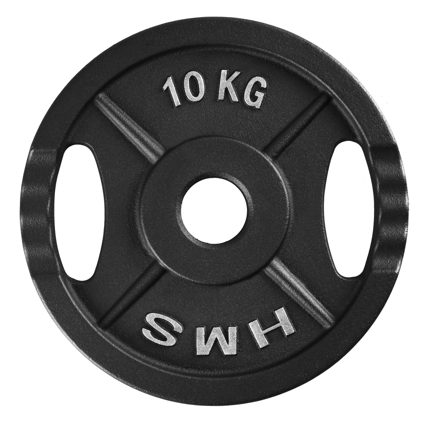 Talerz olimpijski żeliwny z uchwytami TOD 51 mm