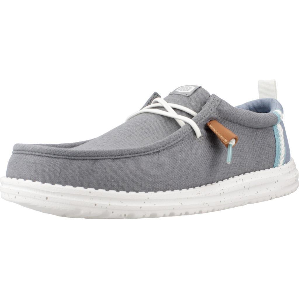 Buty HEY DUDE WALLY SUMMER LINEN Szary