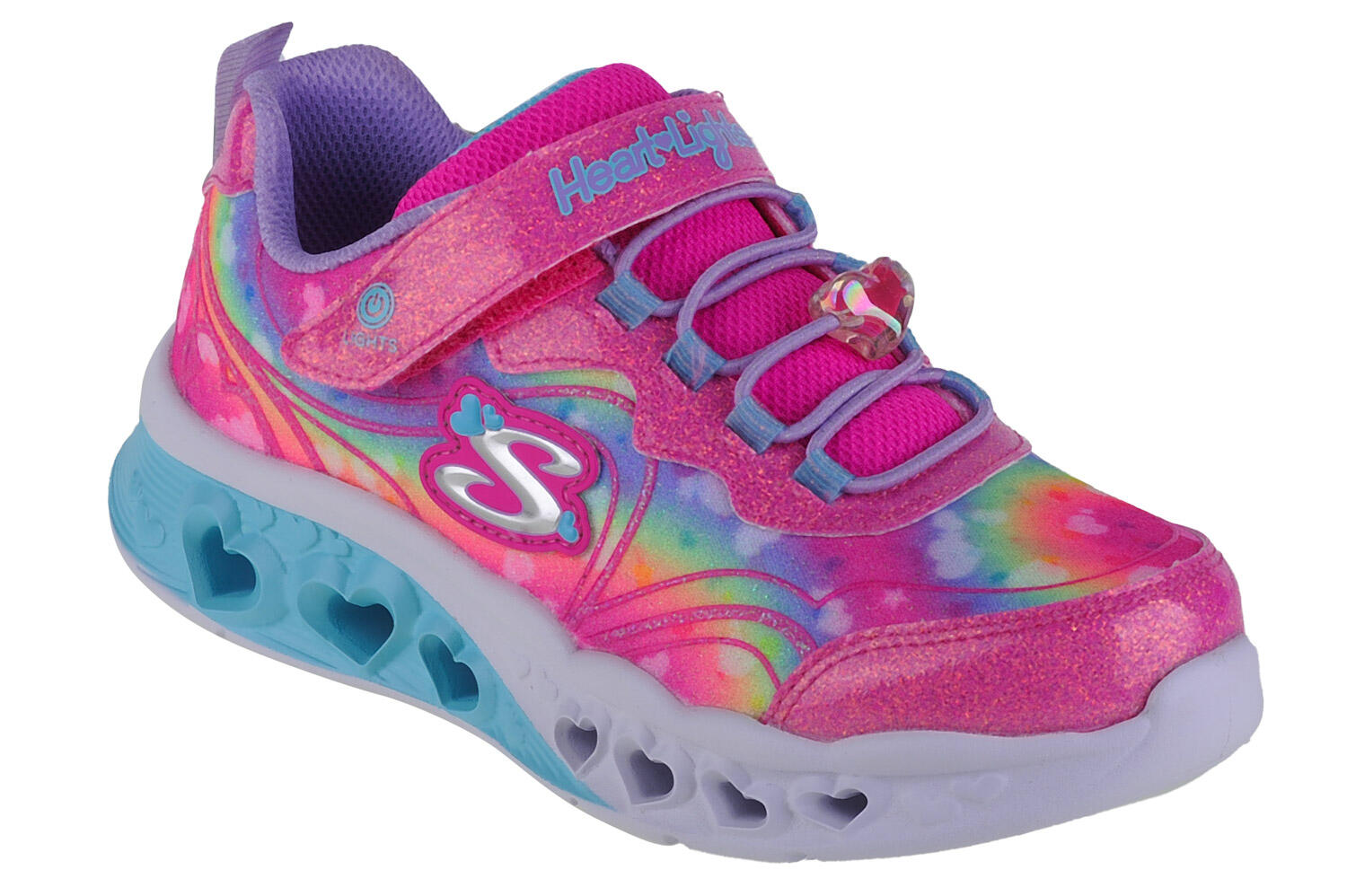 Buty do chodzenia dla dzieci Skechers Flutter Heart Lights-groovy Swirl